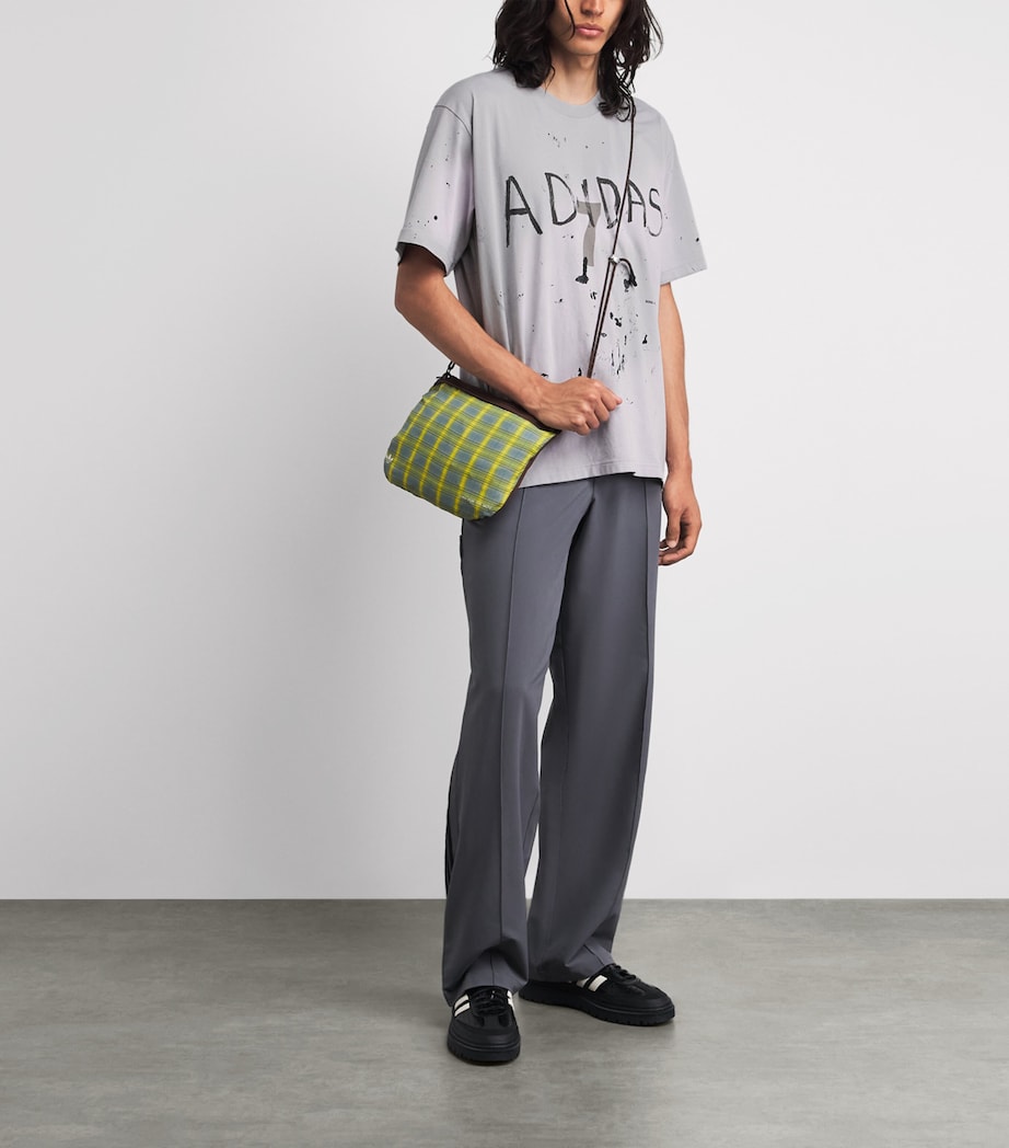 adidas Mens x Song for the Mute 7 Printed T-Shirt Grey Two Image 2