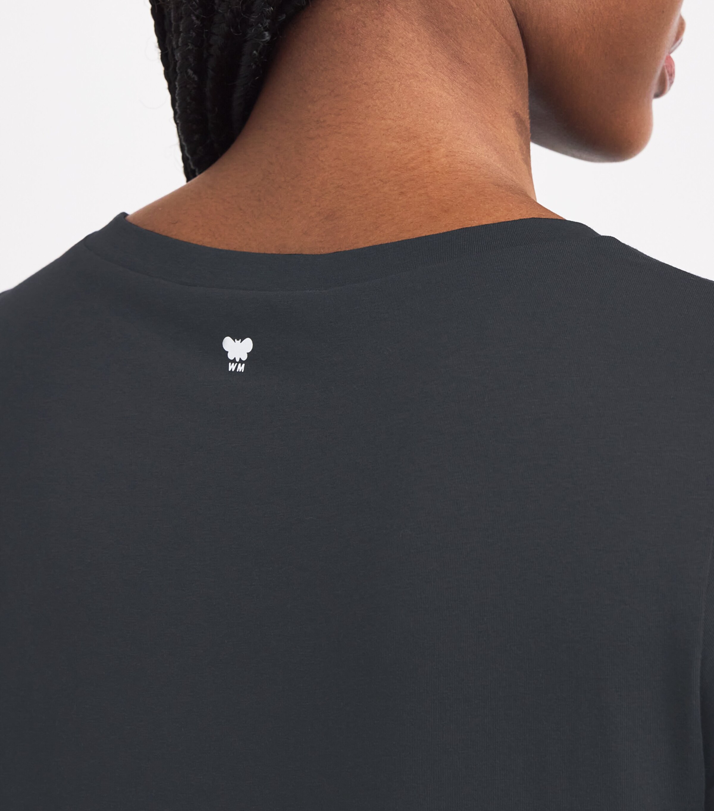 Stretch-Cotton T-Shirt BLACK Image 6