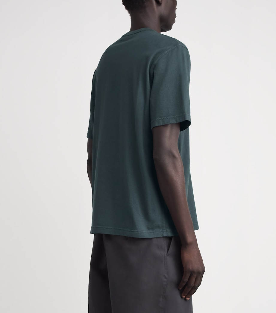 Stone Island Mens Cotton Compass Pocket T-Shirt Image 5