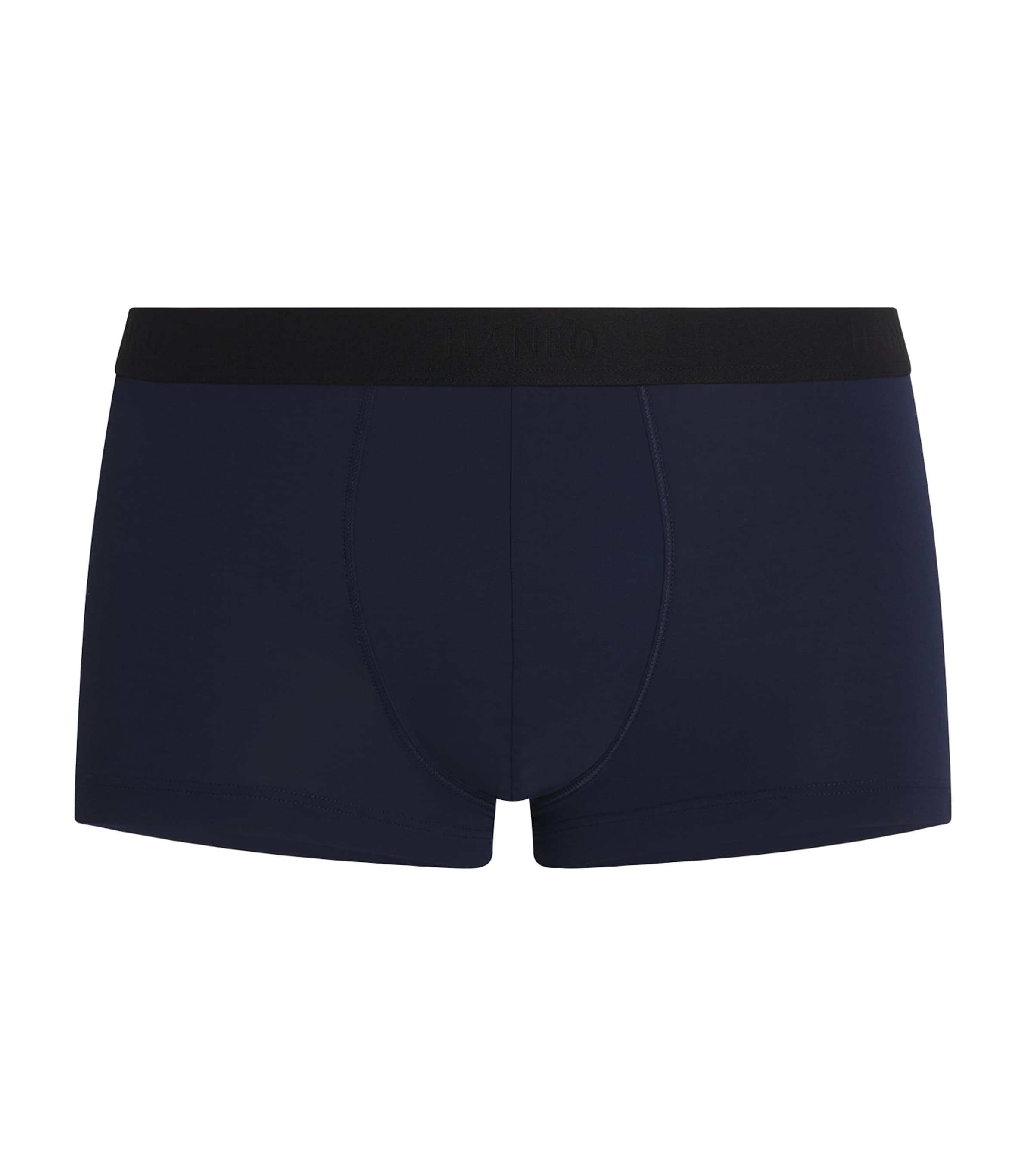 Hanro Micro Touch Trunks In Navy