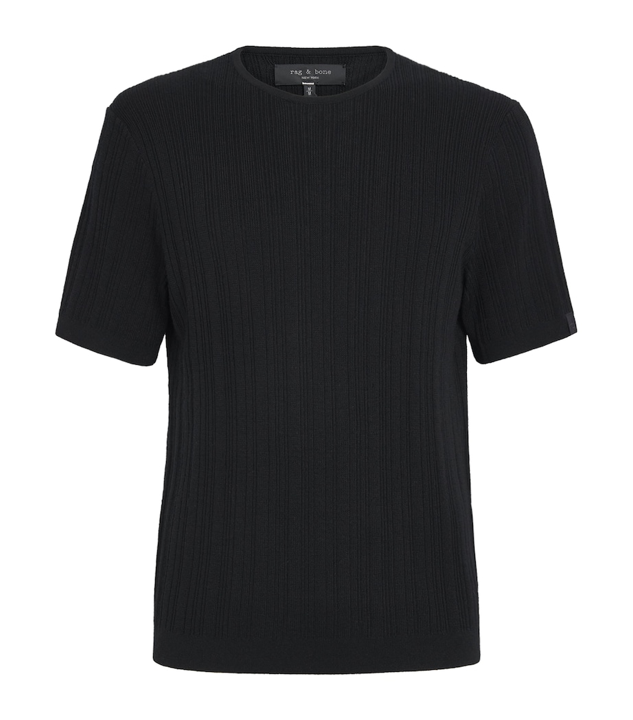 Wool-Cashmere Crawford T-Shirt BLACK Image 1