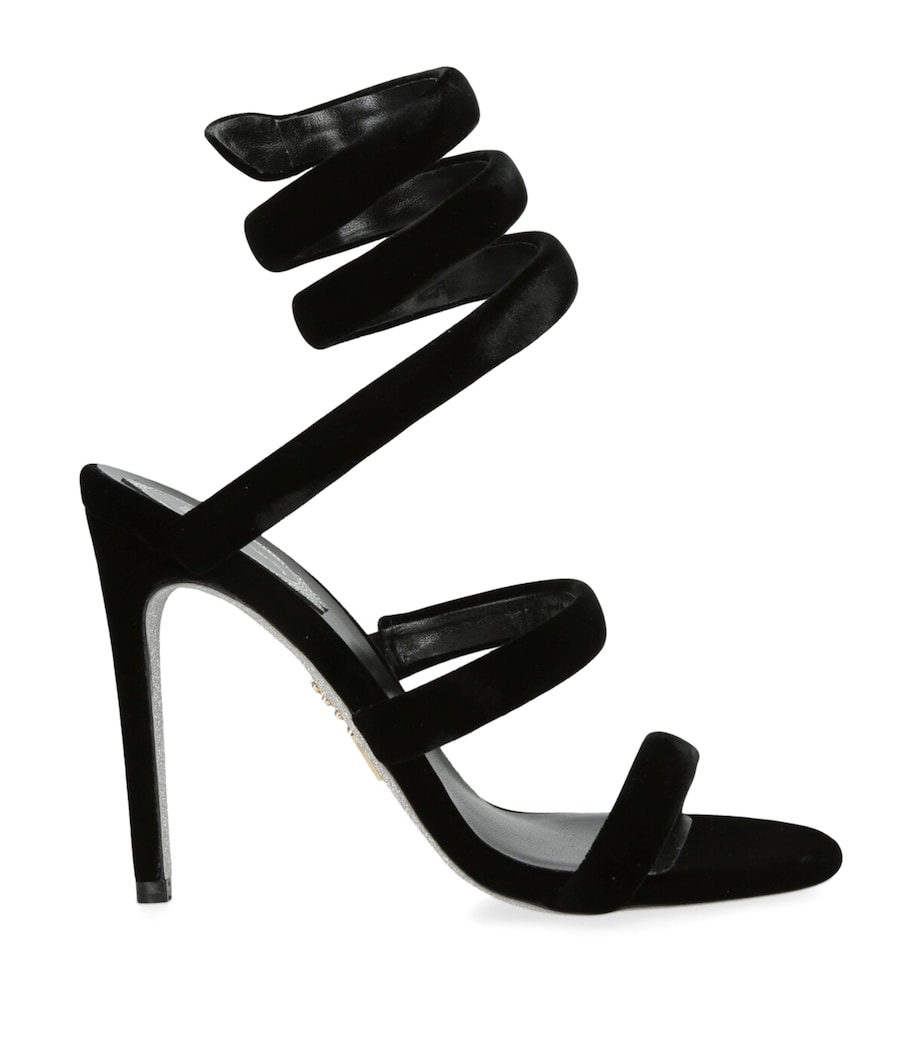 Velvet Cleo Sandals 105 BLACK Image 1