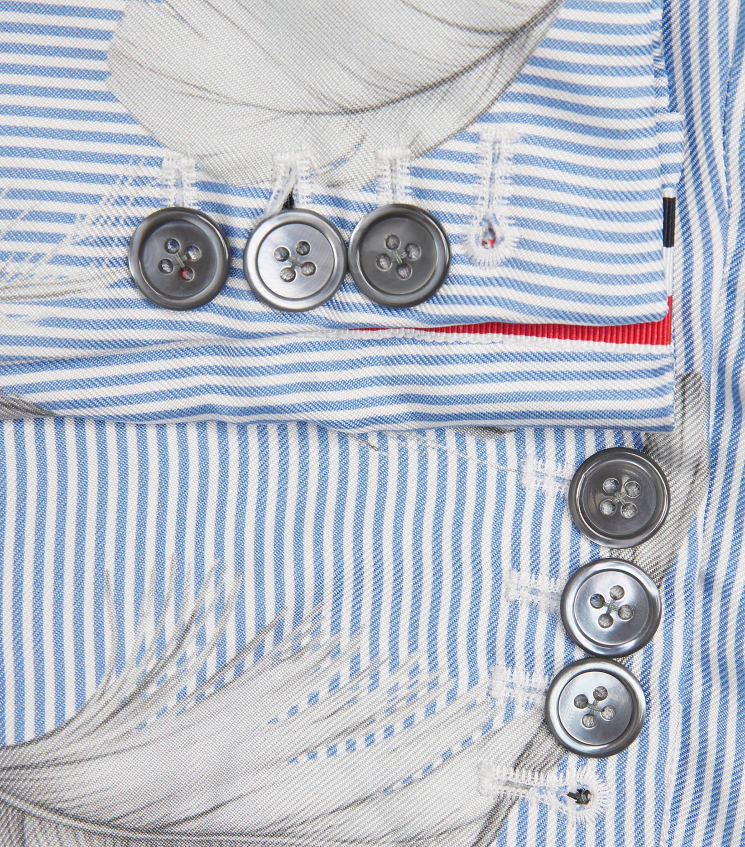 Silk Twill Blazer LIGHT BLUE Image 2