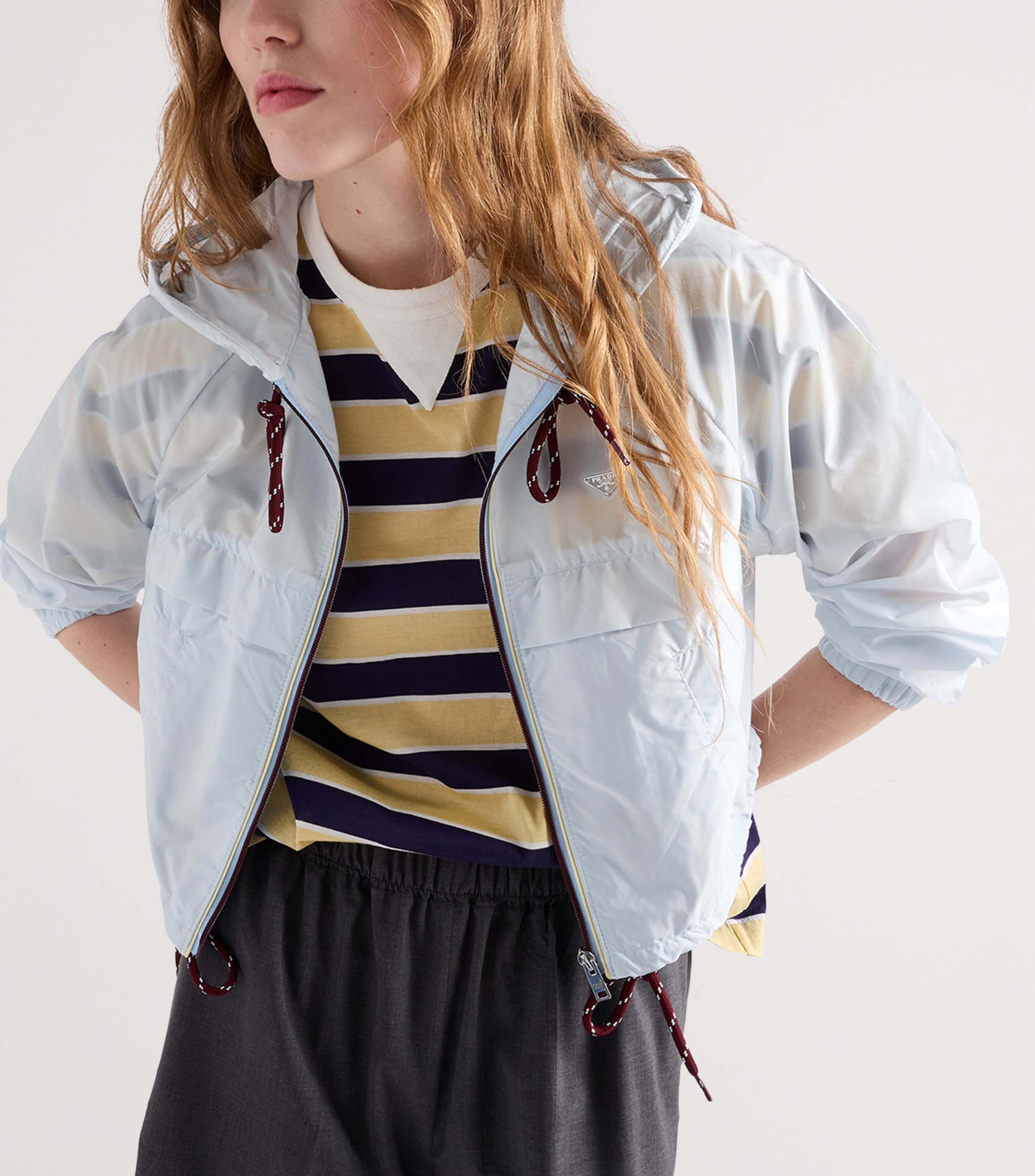 Prada Womens Re-Nylon Blouson Jacket Image 3