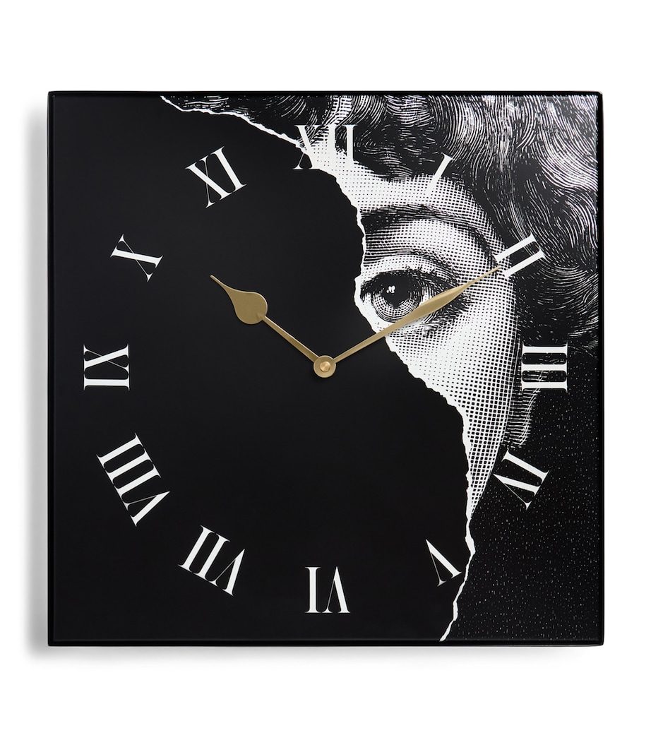 Fornasetti Tema e Variazioni No. 145 Wall Clock Image 1