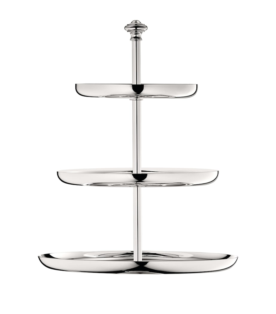 Albi 3-Tier Pastry Stand (24cm) SILVER Image 1