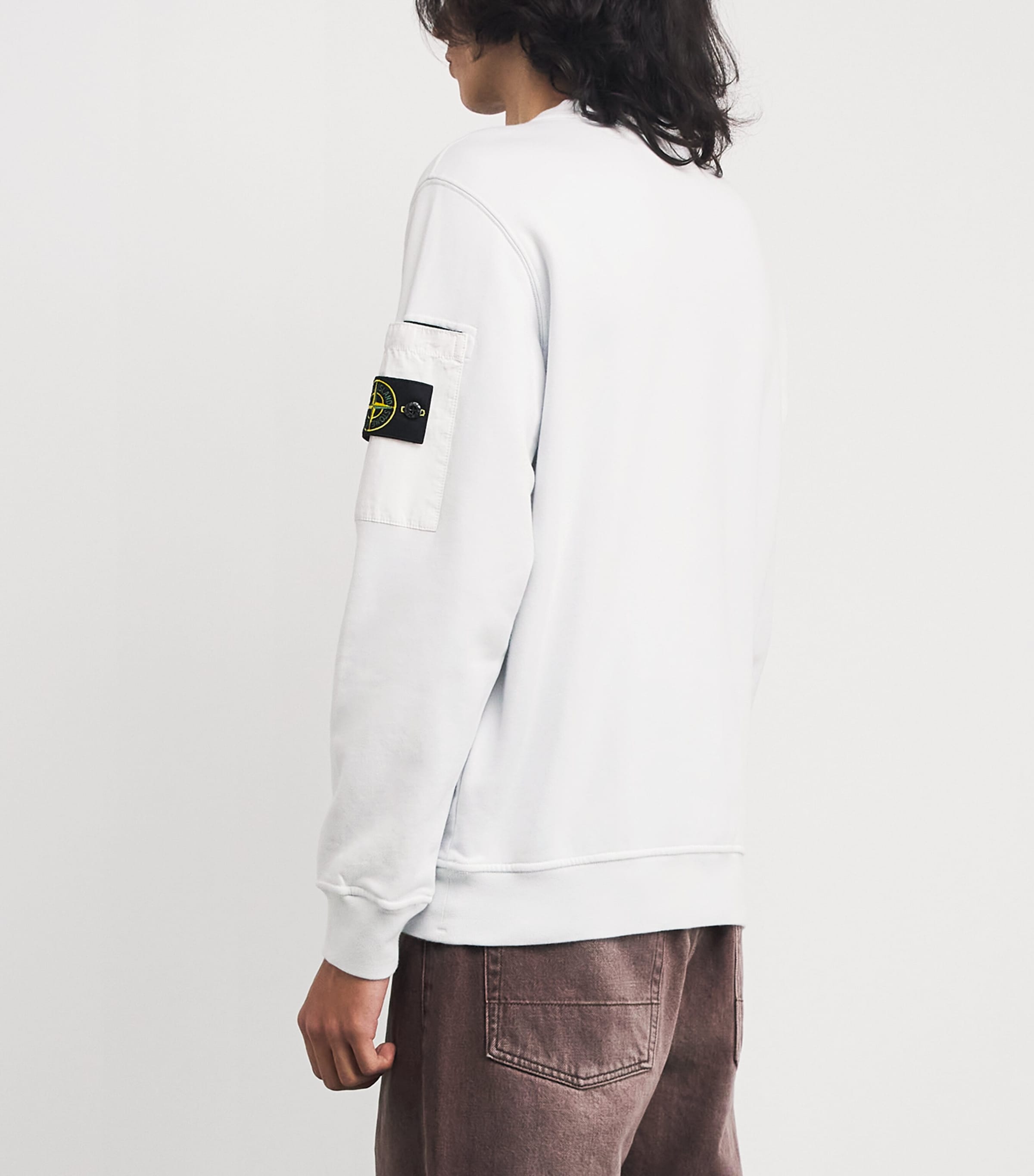 Cotton Utility-Pocket Sweatshirt V0041 Image 4
