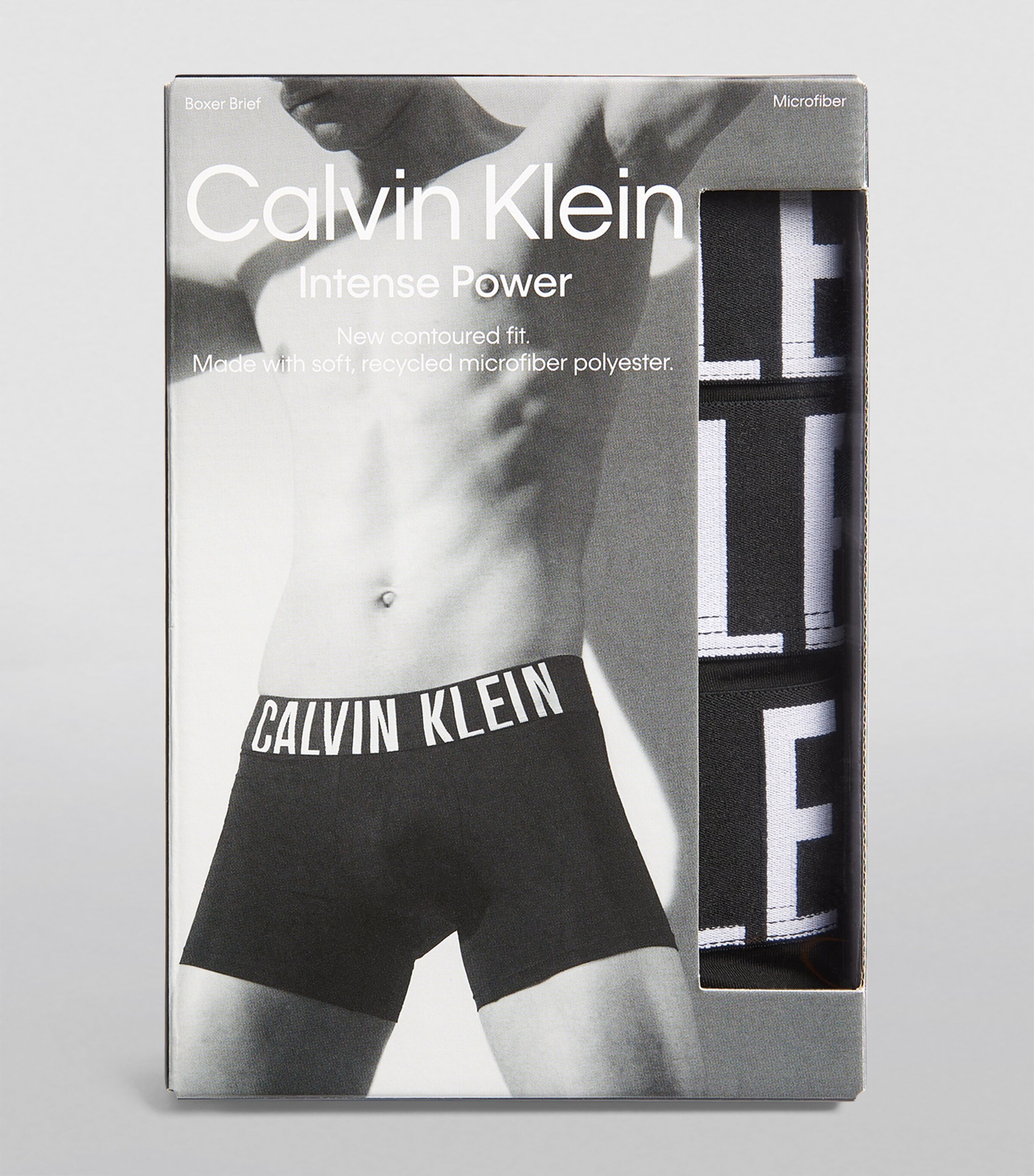 Intense Power Boxer Briefs (Pack of 3) UB1/BLACK Image 4