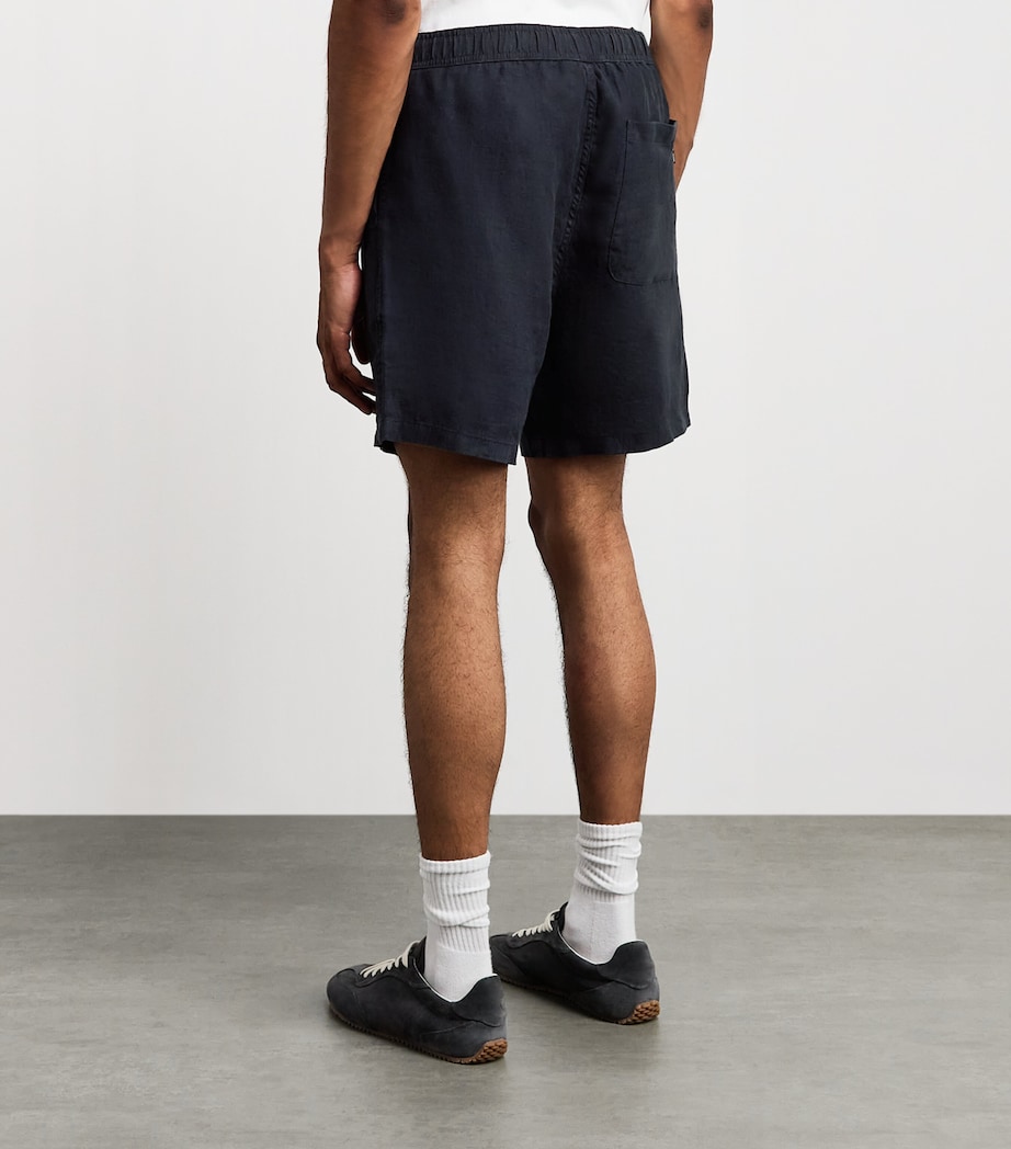 Samsøe Samsøe Mens Linen Chino Shorts Salute Image 5
