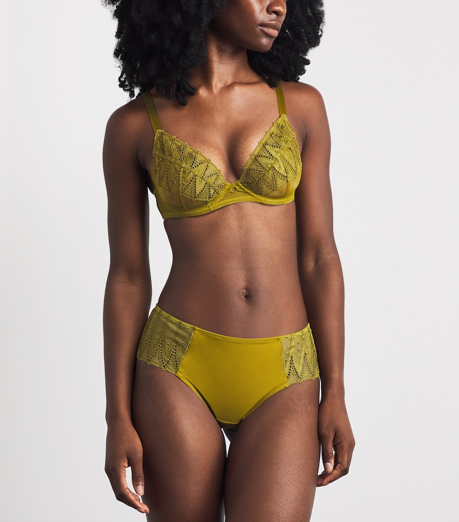 Maison Lejaby Womens Dreamcatcher Briefs Absinth Image 2