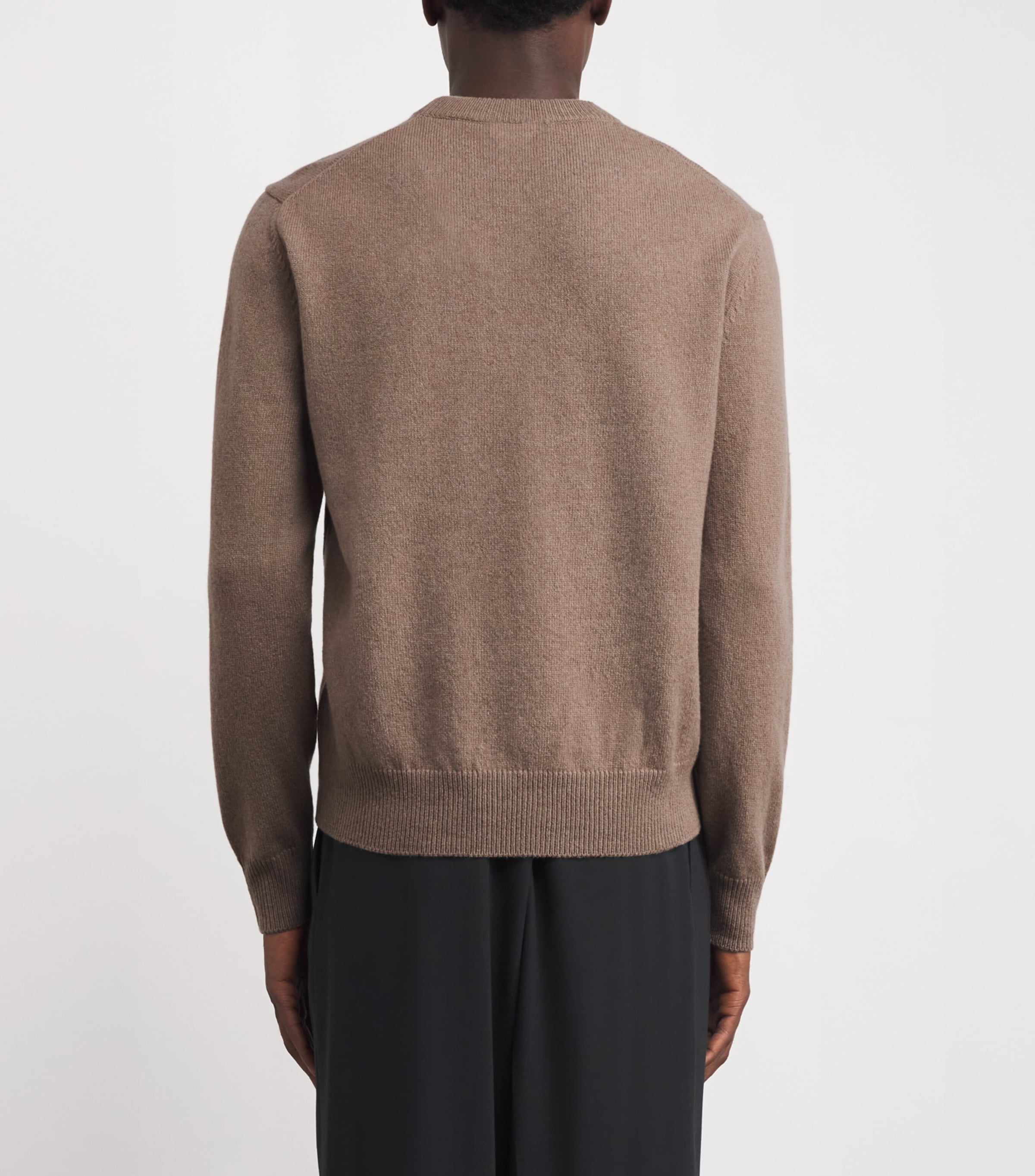 Wool-Cashmere Monogram Sweater D788 Image 4