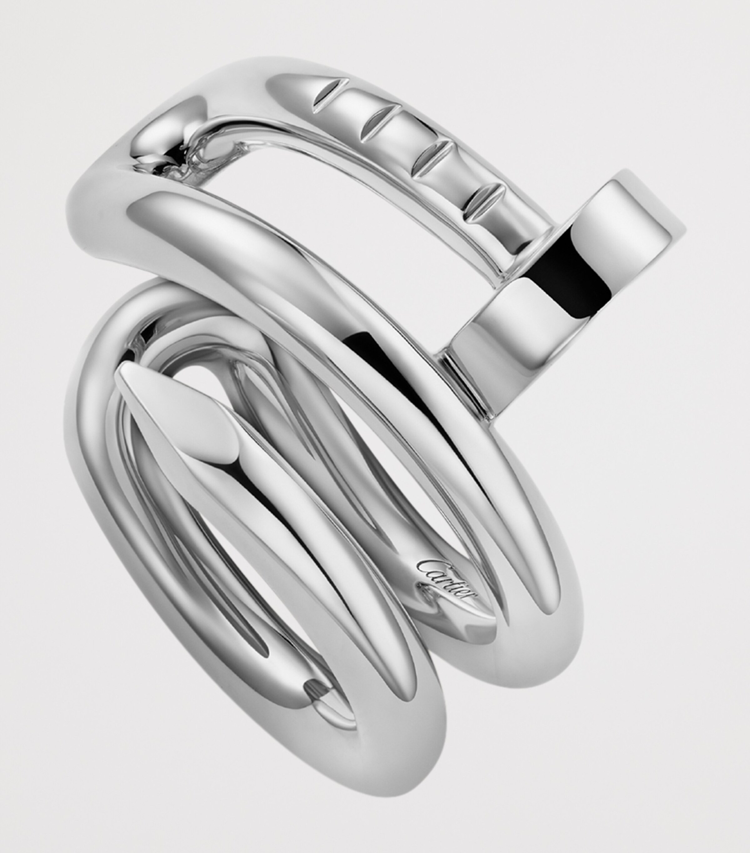 Cartier White Gold Juste un Clou Double Ear Cuff White Gold Image 5
