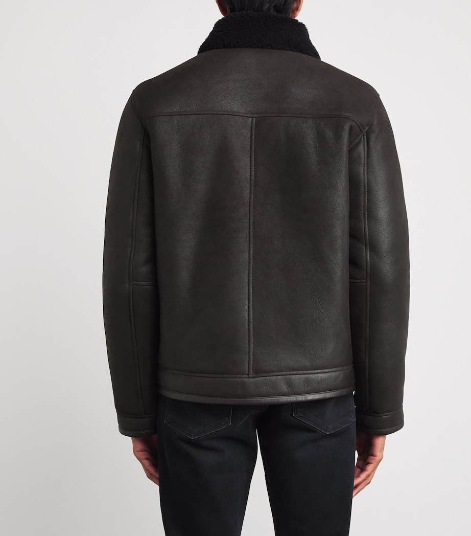 Shearling Atkinson Jacket DUSKY PORT Image 4