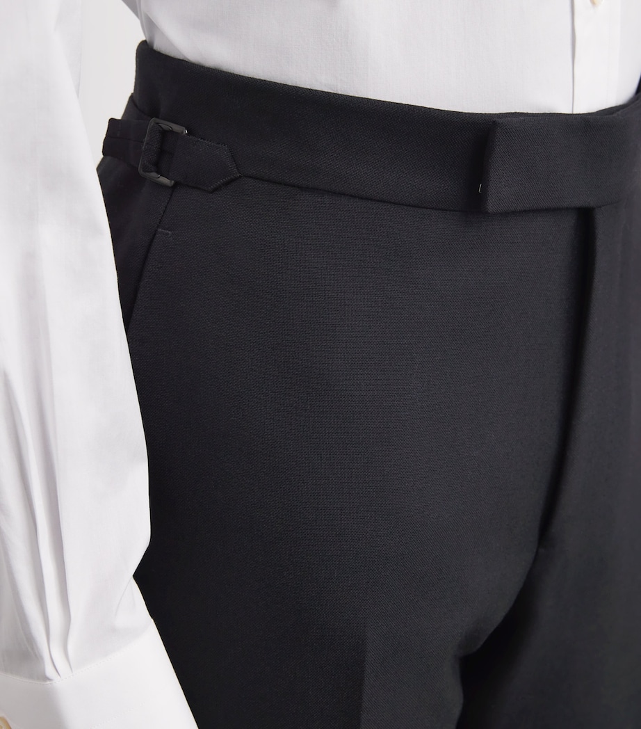 Wool-Mohair Tailored Trousers NAA Image 6