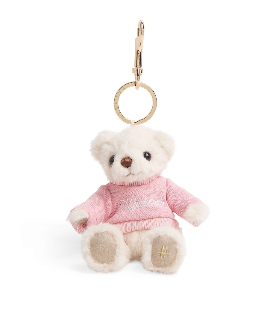 Jersey Bear Keyring (12cm) BEIGE Image 1