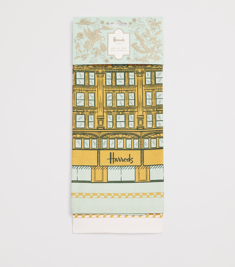 Set of 2 Building Legacy Tea Towels MINT Image 2