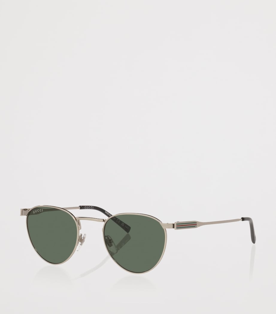 Gucci Metal GG1875S Sunglasses Silver Image 2