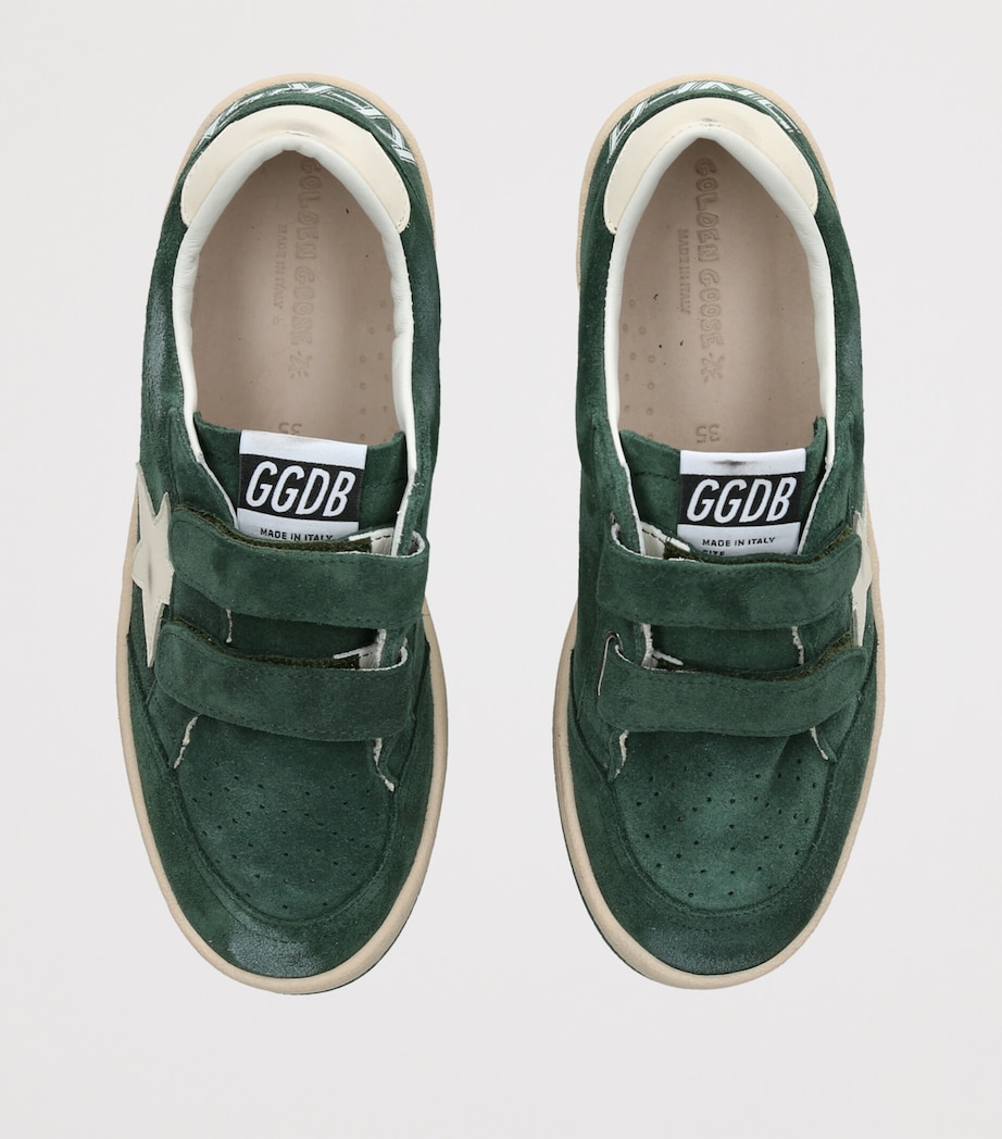 Golden Goose Suede Ball Star Sneakers Dark Green Image 3