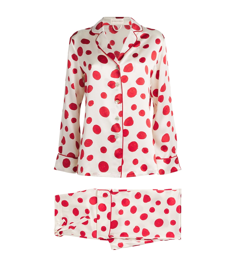 Silk Lila Pyjama Set SONNET Image 1