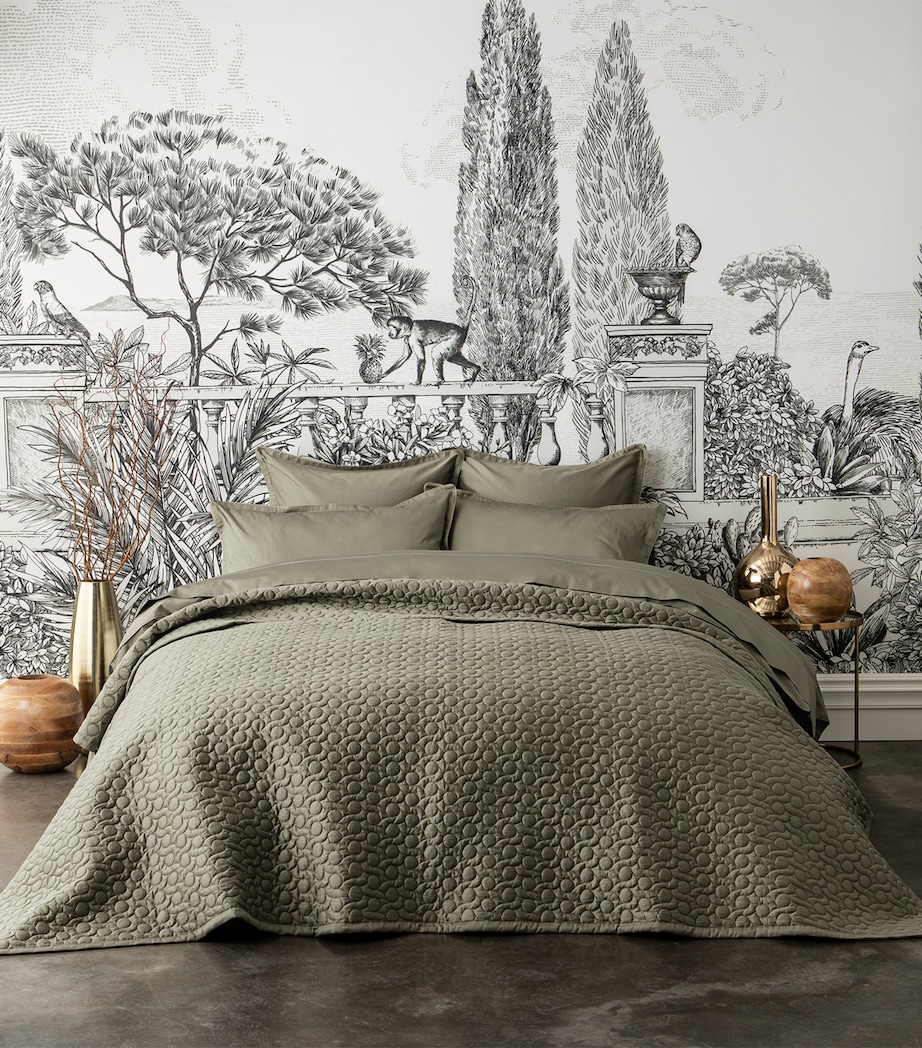 Poesie King Bedspread (260cm x 240cm) KHAKI Image 2