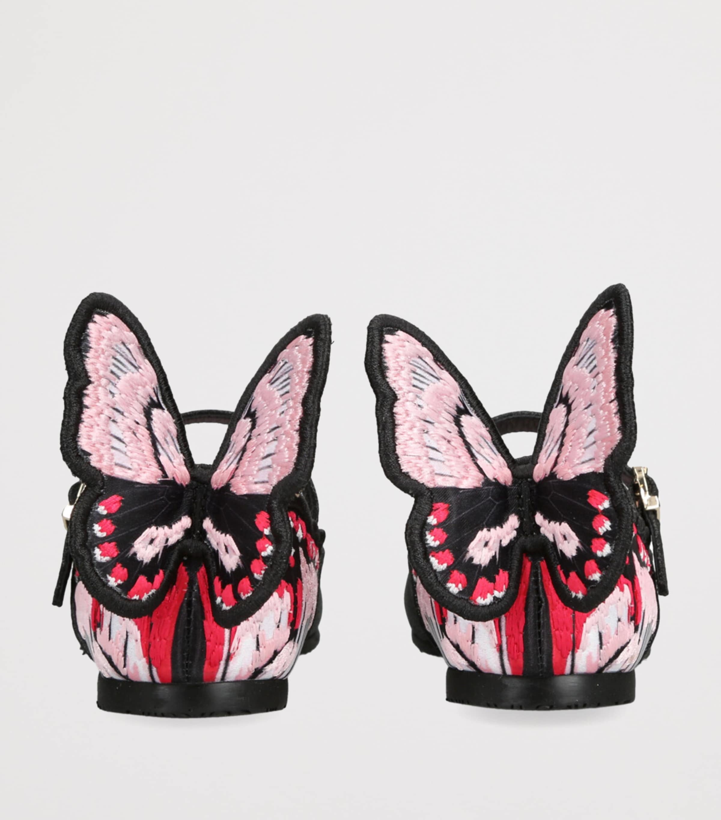 Glittered Chiara Ballet Flats BLACK/COMB Image 2