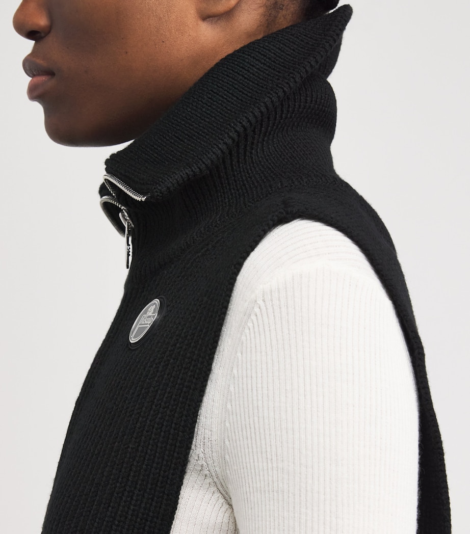 Wool Neck Warmer 1000NOIR Image 5