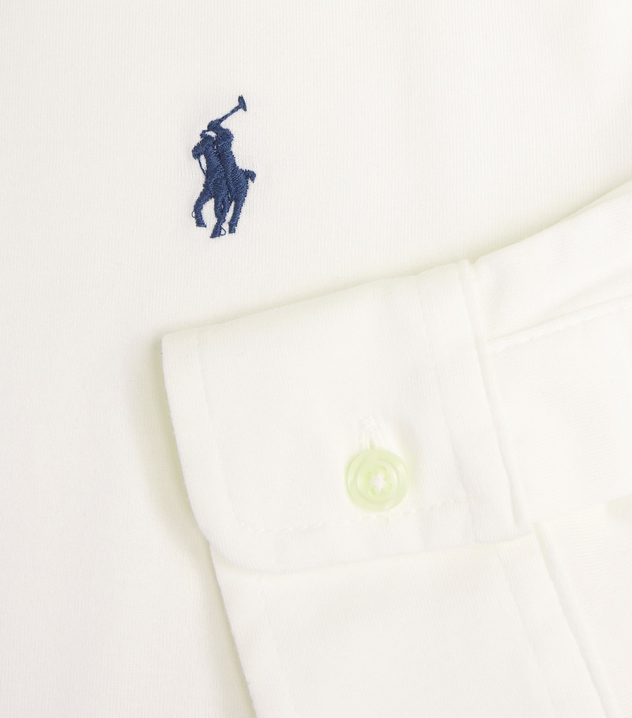 Polo Ralph Lauren Mens Cotton Jersey Shirt White Image 6