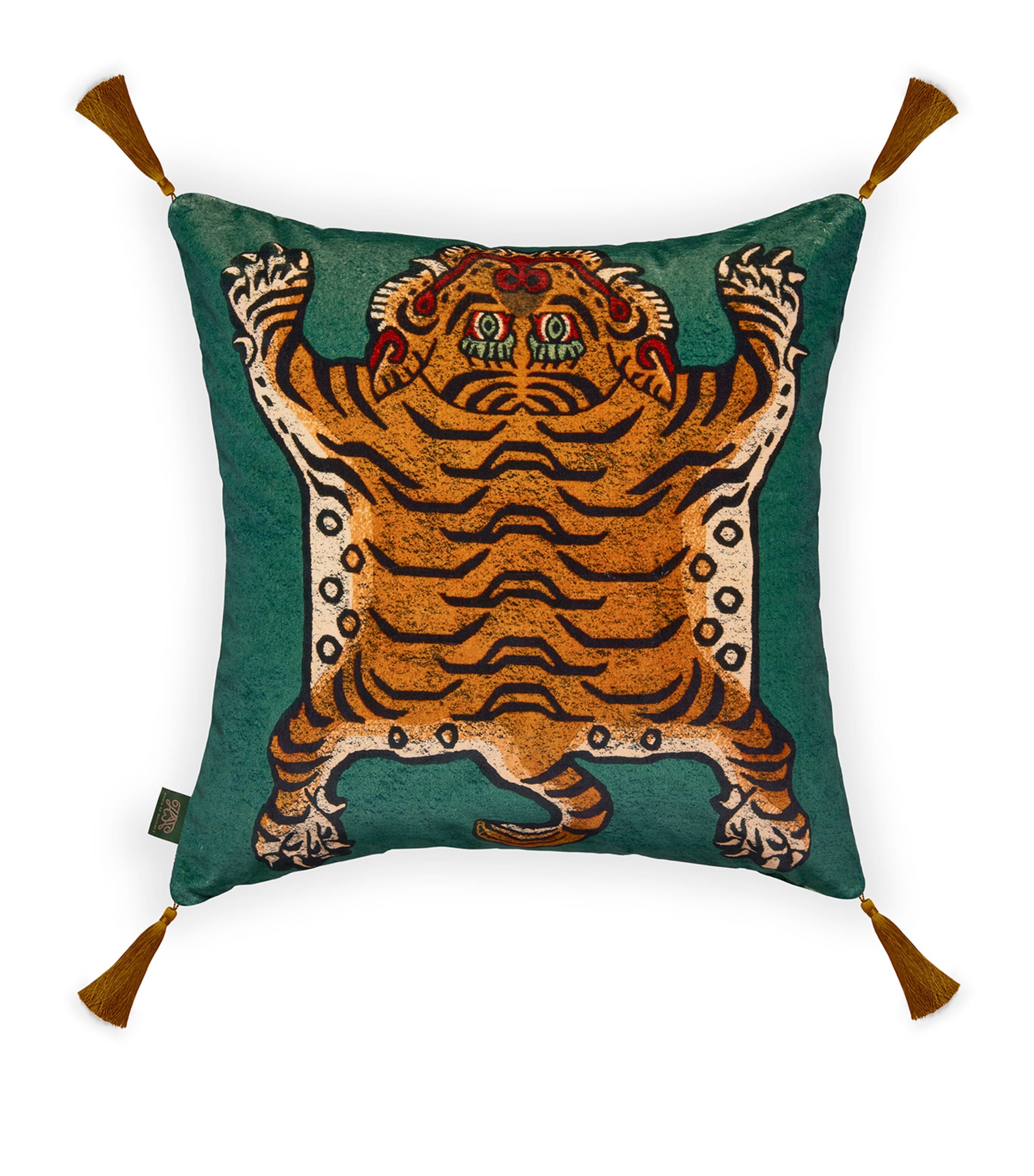 HOUSE OF HACKNEY MEDIUM VELVET SABER TASSEL CUSHION