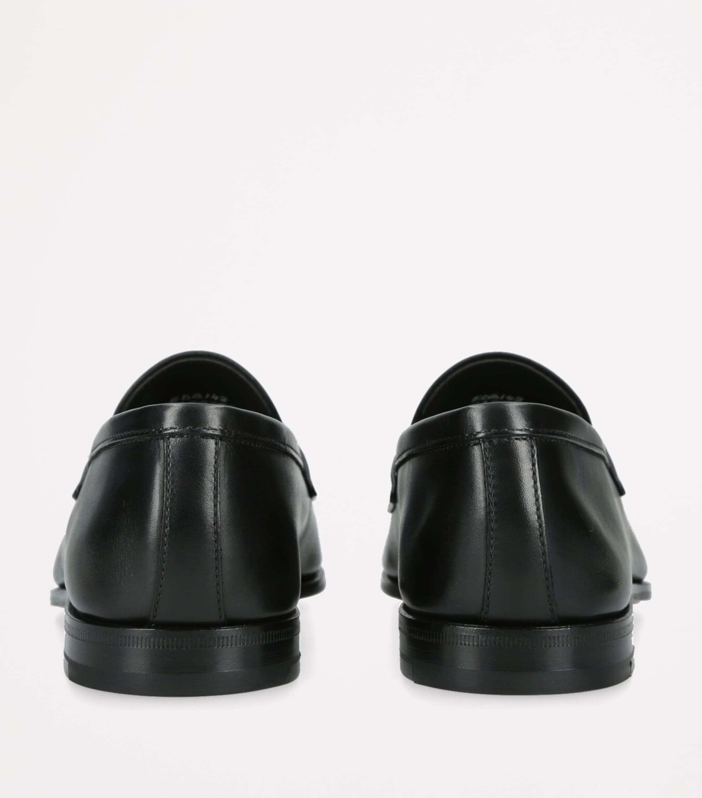 Leather Maesteg Loafers BLACK Image 2