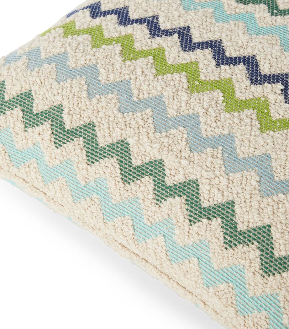 Capri Outdoor Cushions (40cm x 40cm) GREEN MULTICOLOR Image 2