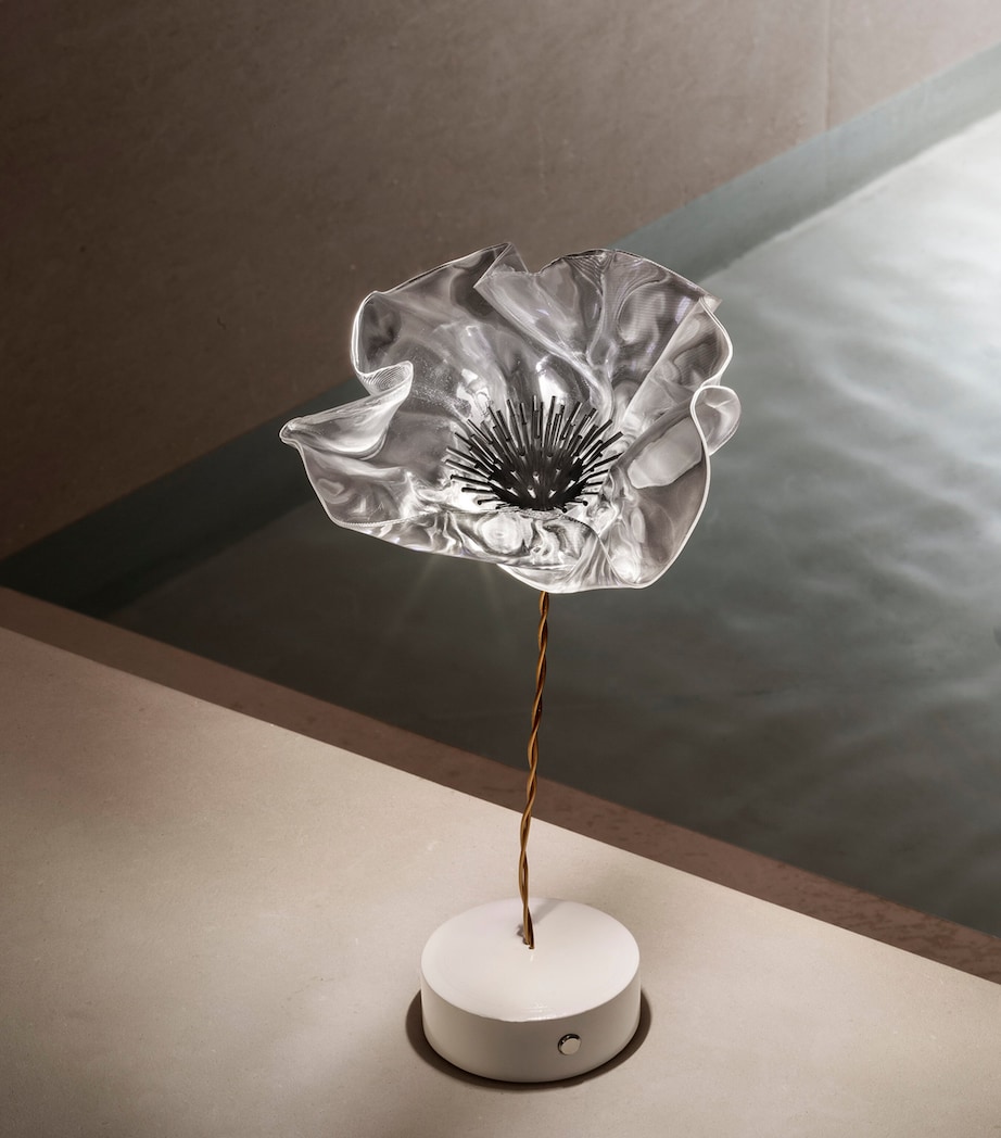 LaFleur Battery Table Lamp PRISMA WHITE Image 8