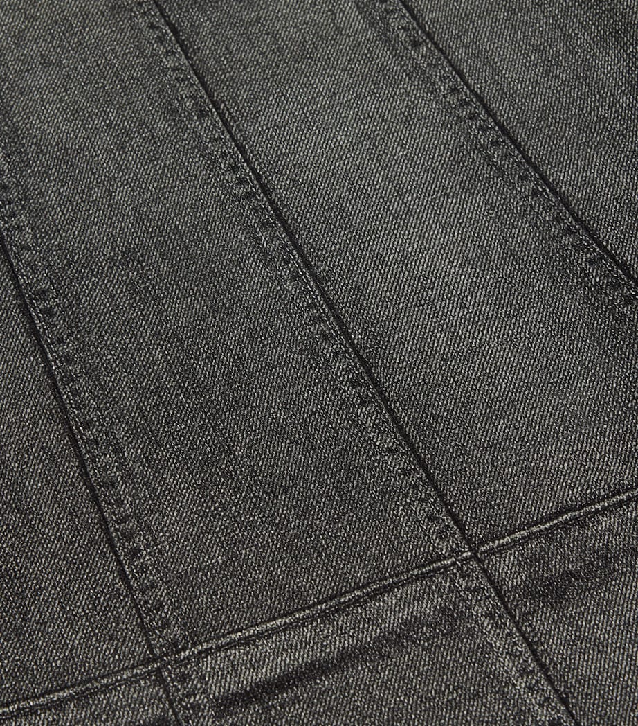 Miramar Rib Muscle Tank Top BLACK Image 2