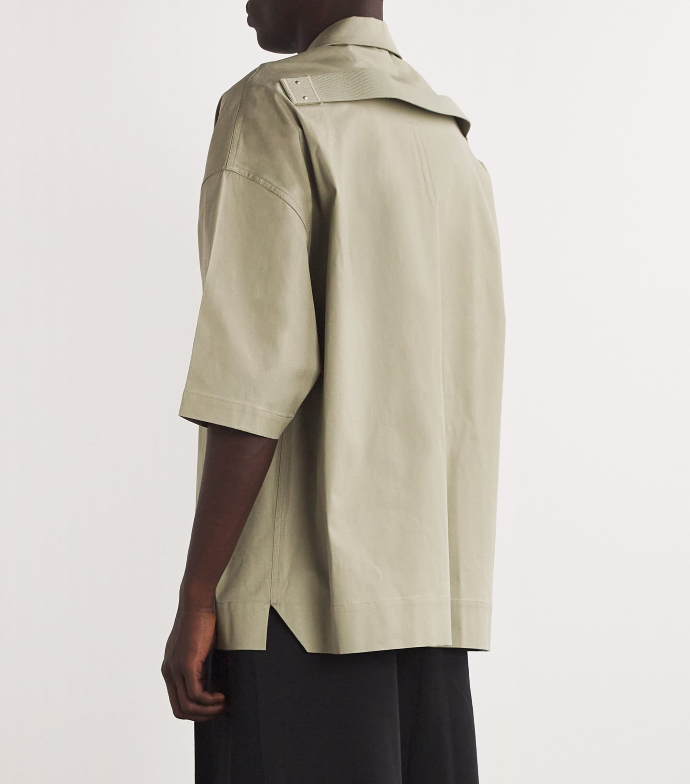【関税＆送料込み】Rick Owens Organic Cotton Short-Sleeved Rick Owens Level organic-cotton T-shirt | Brown | FARFETCH AO