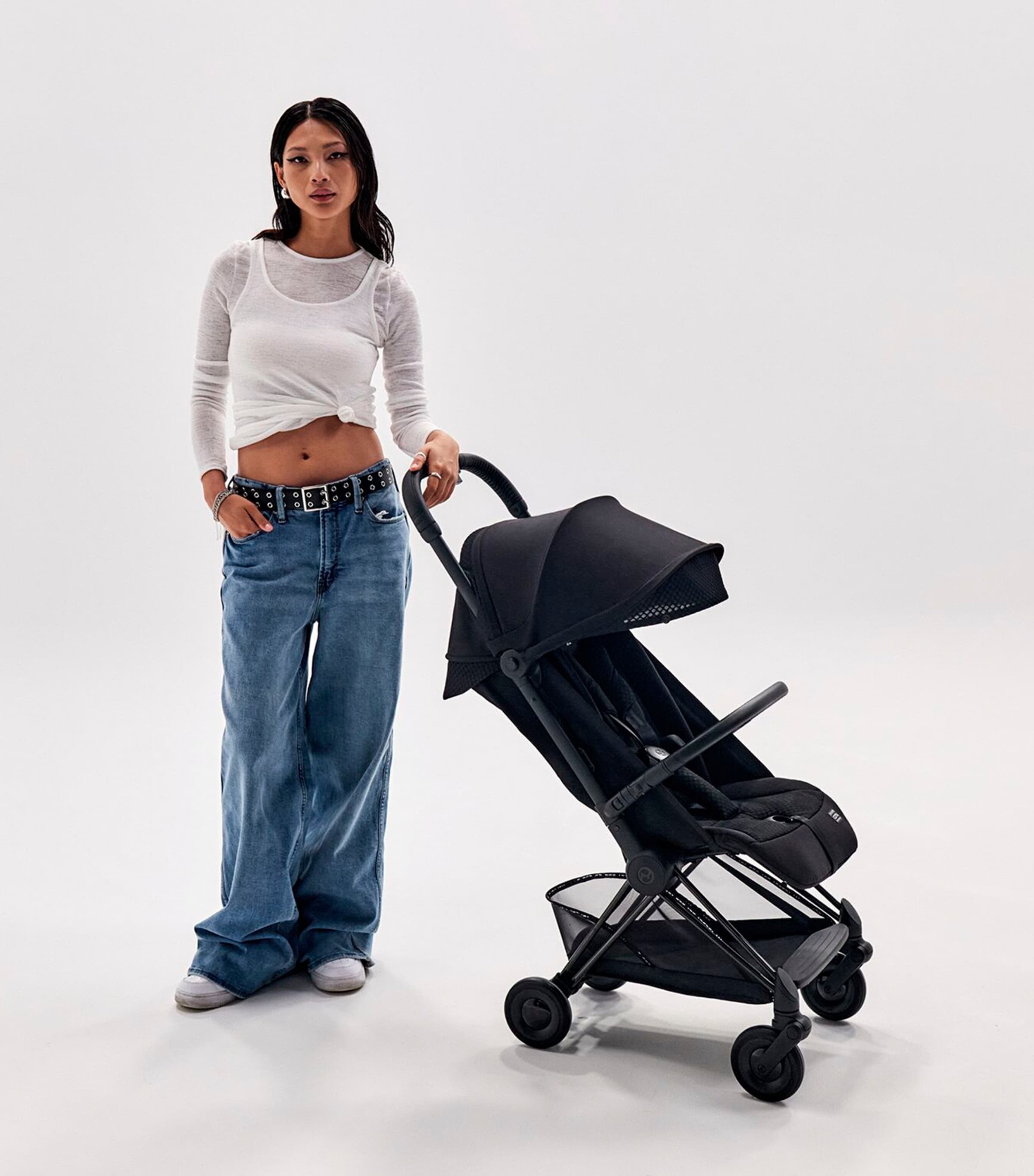 Coya Urban Mobility Stroller BLACK Image 10