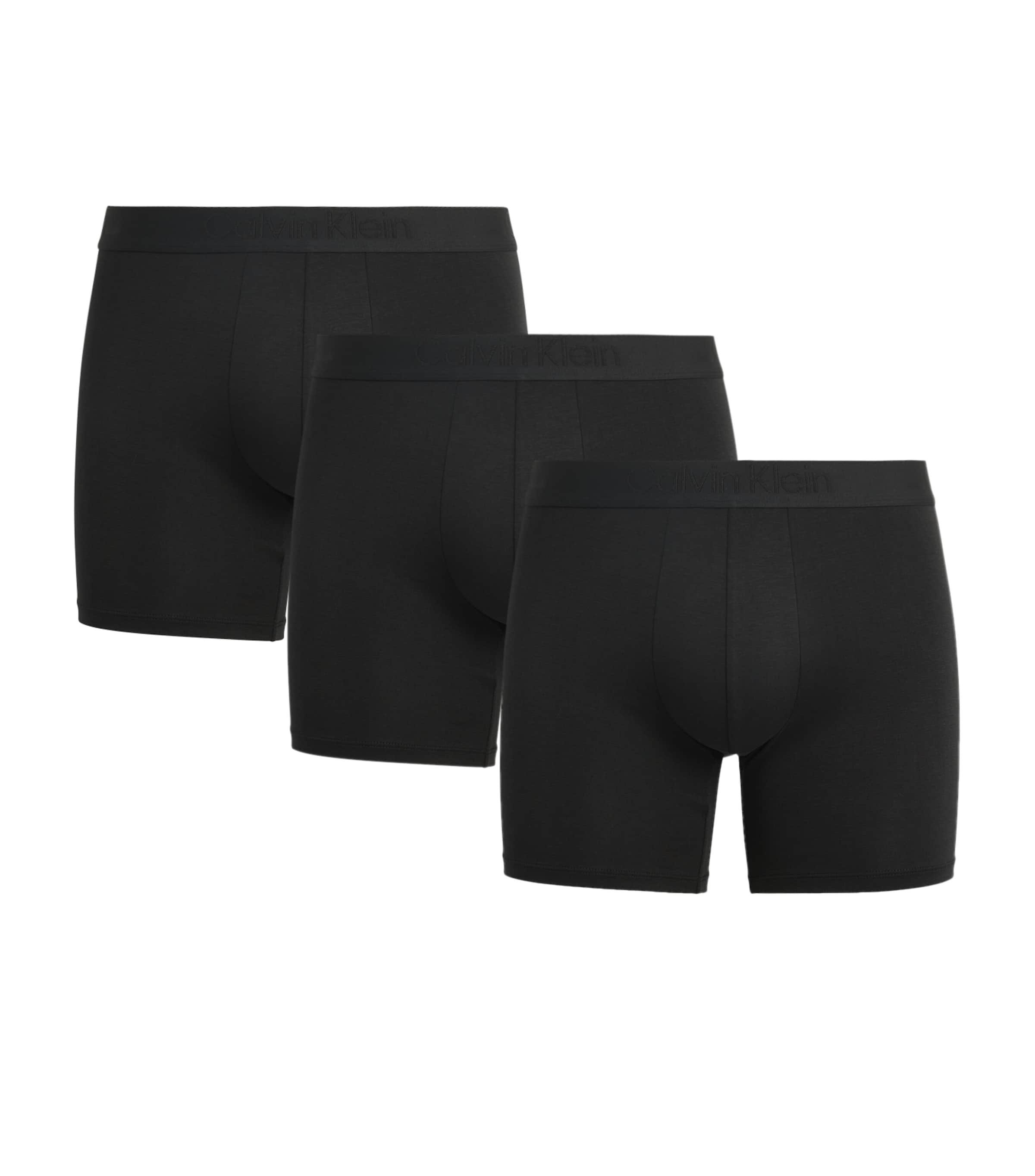 Calvin Klein Lyocell-Blend Boxer Briefs (Pack of 3) | Men Clothing | Socks & Underwear | Boxers & Briefs | Designers | Calvin Klein