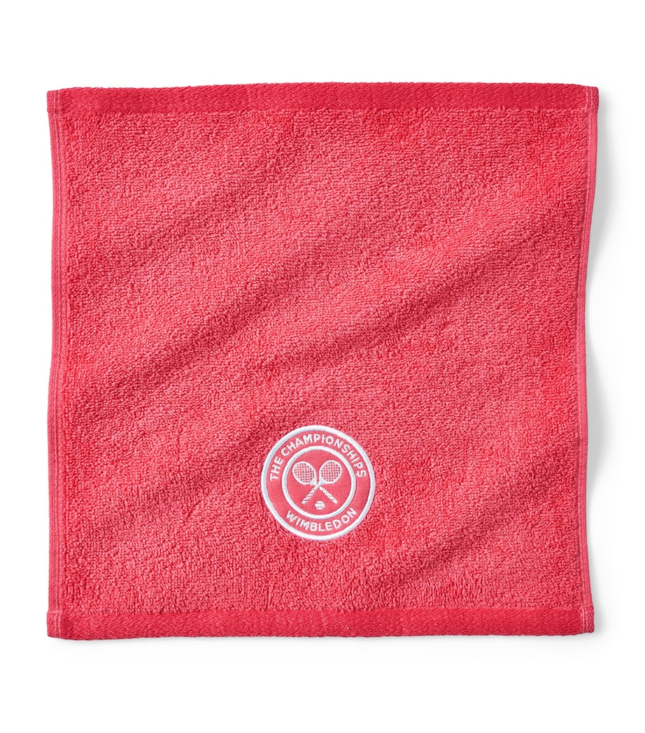 Christy x Wimbledon Face Cloths (Pack of 4) Strawberry / Pink Image 4