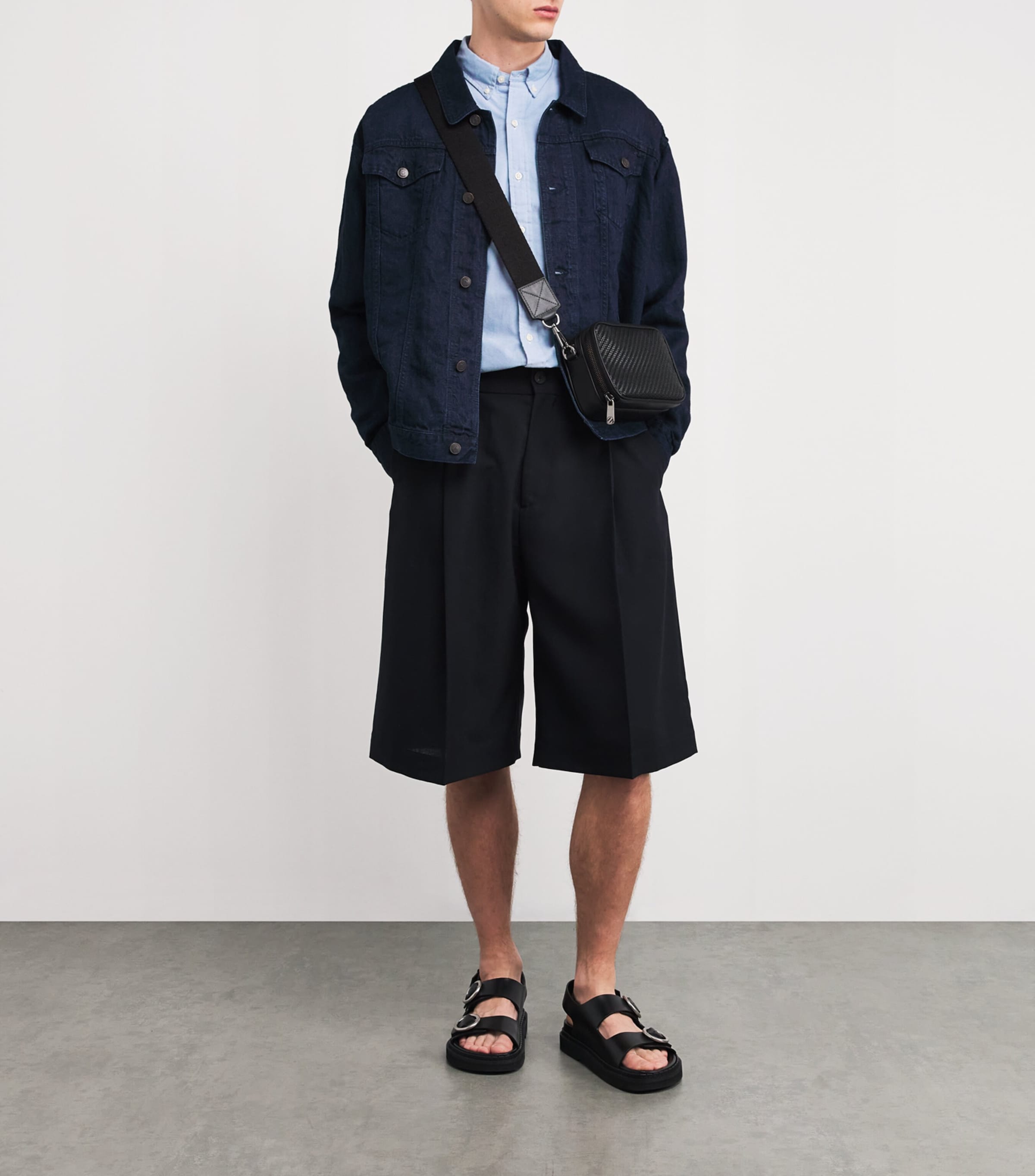 Slim Oxford Shirt BLUE Image 2