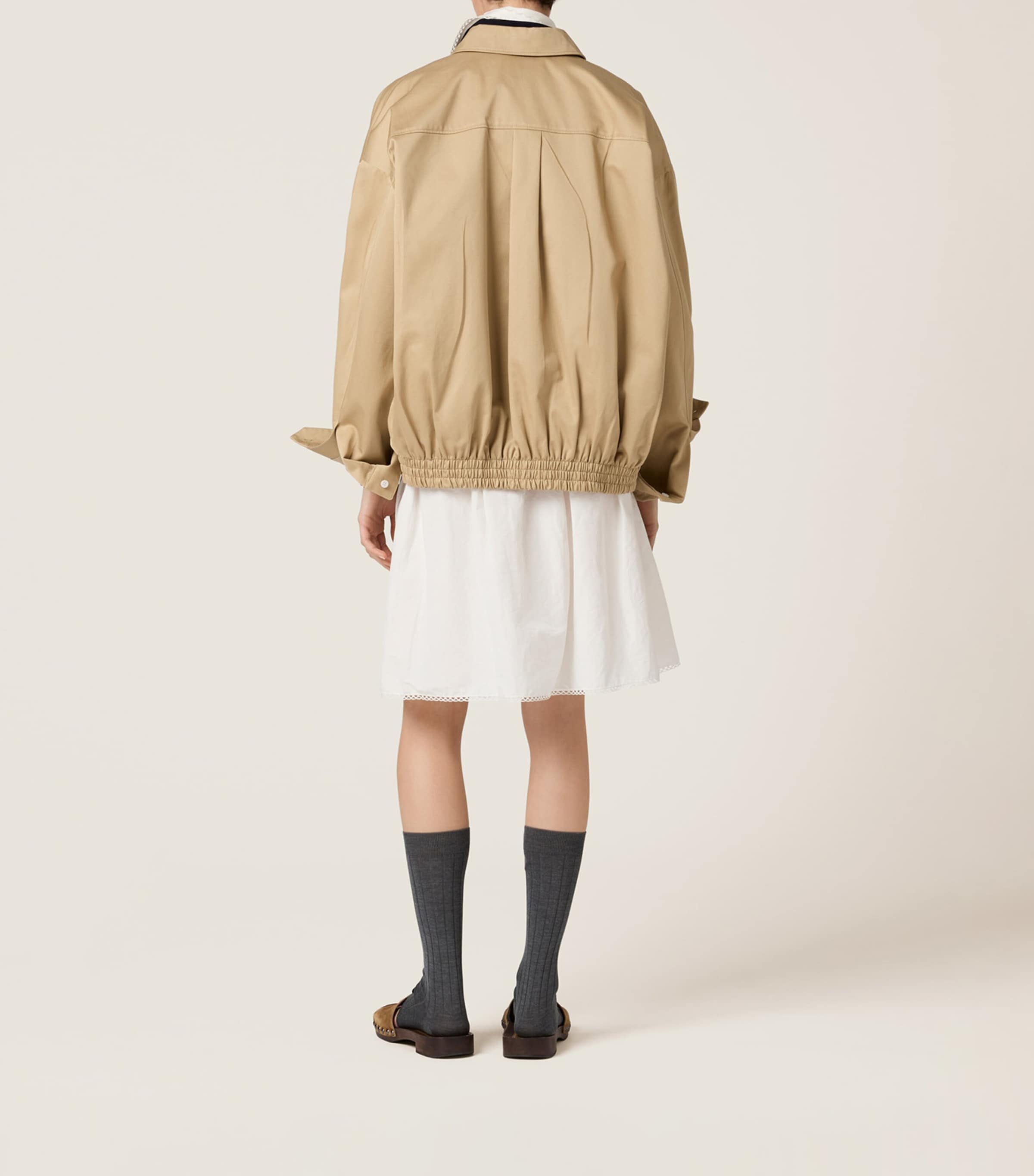 Cotton Chino Blouson Jacket F0065 Image 3