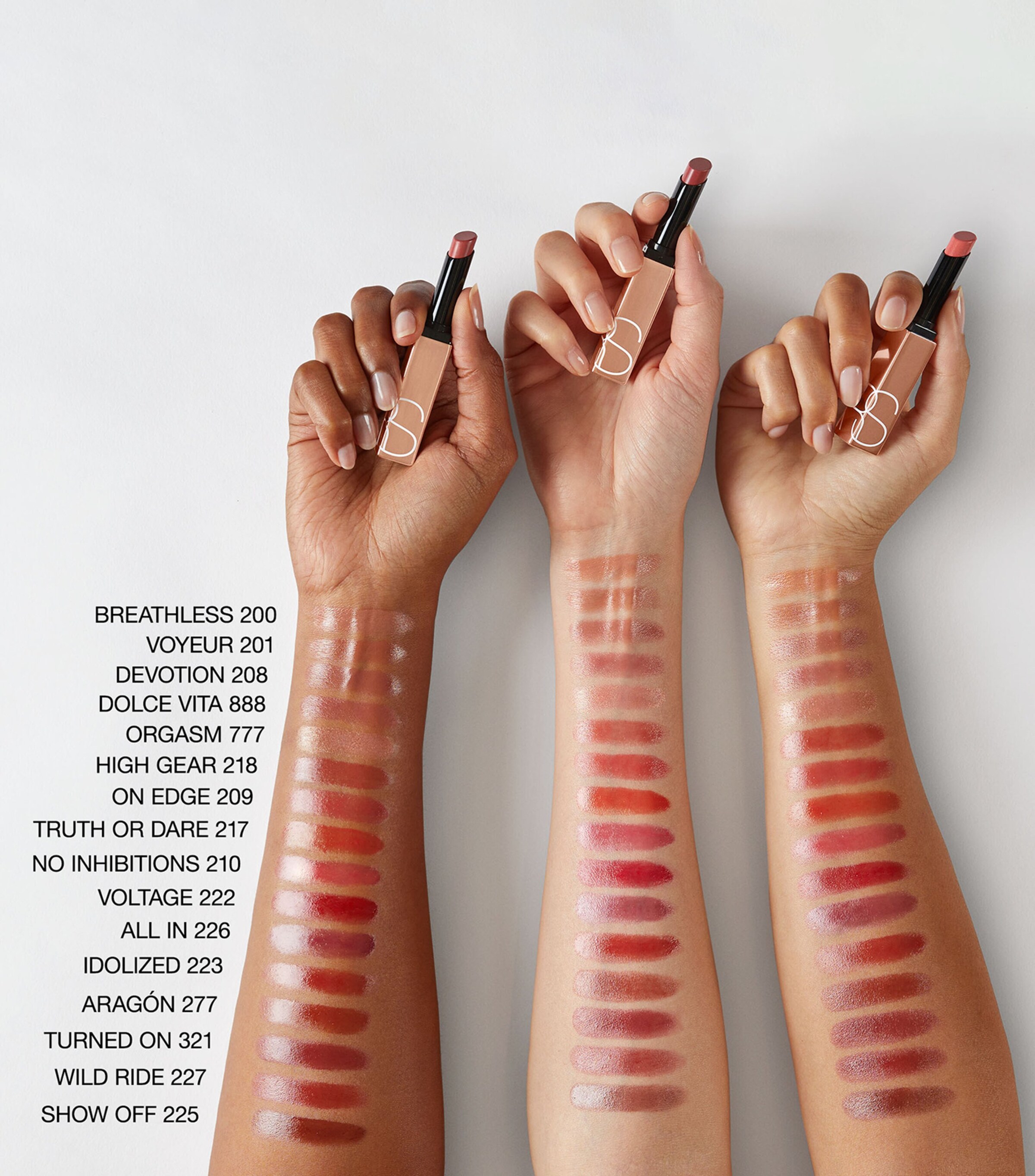 NARS Afterglow Sensual Shine Lipstick Voyeur Image 4