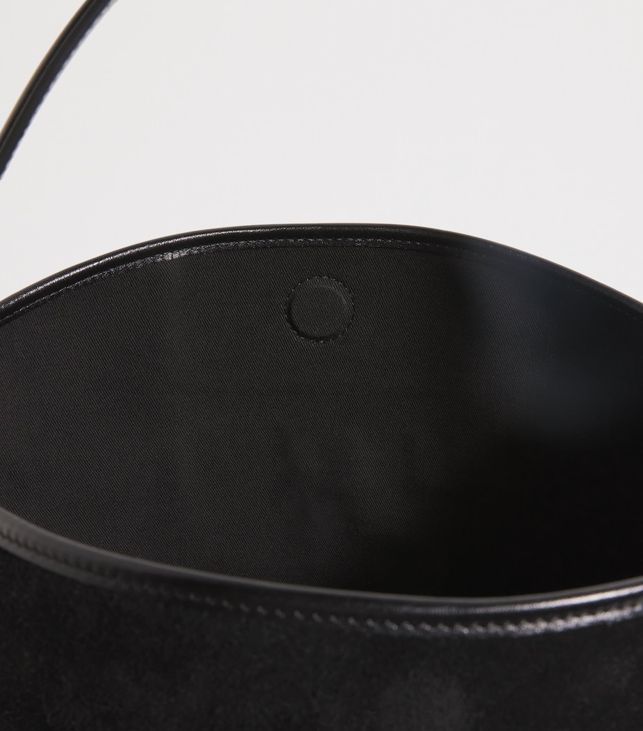 Suede Tangoso Bucket Bag BLACK Image 4