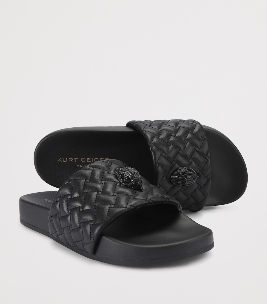 Kurt Geiger London Meena Eagle Slides Black Image 3