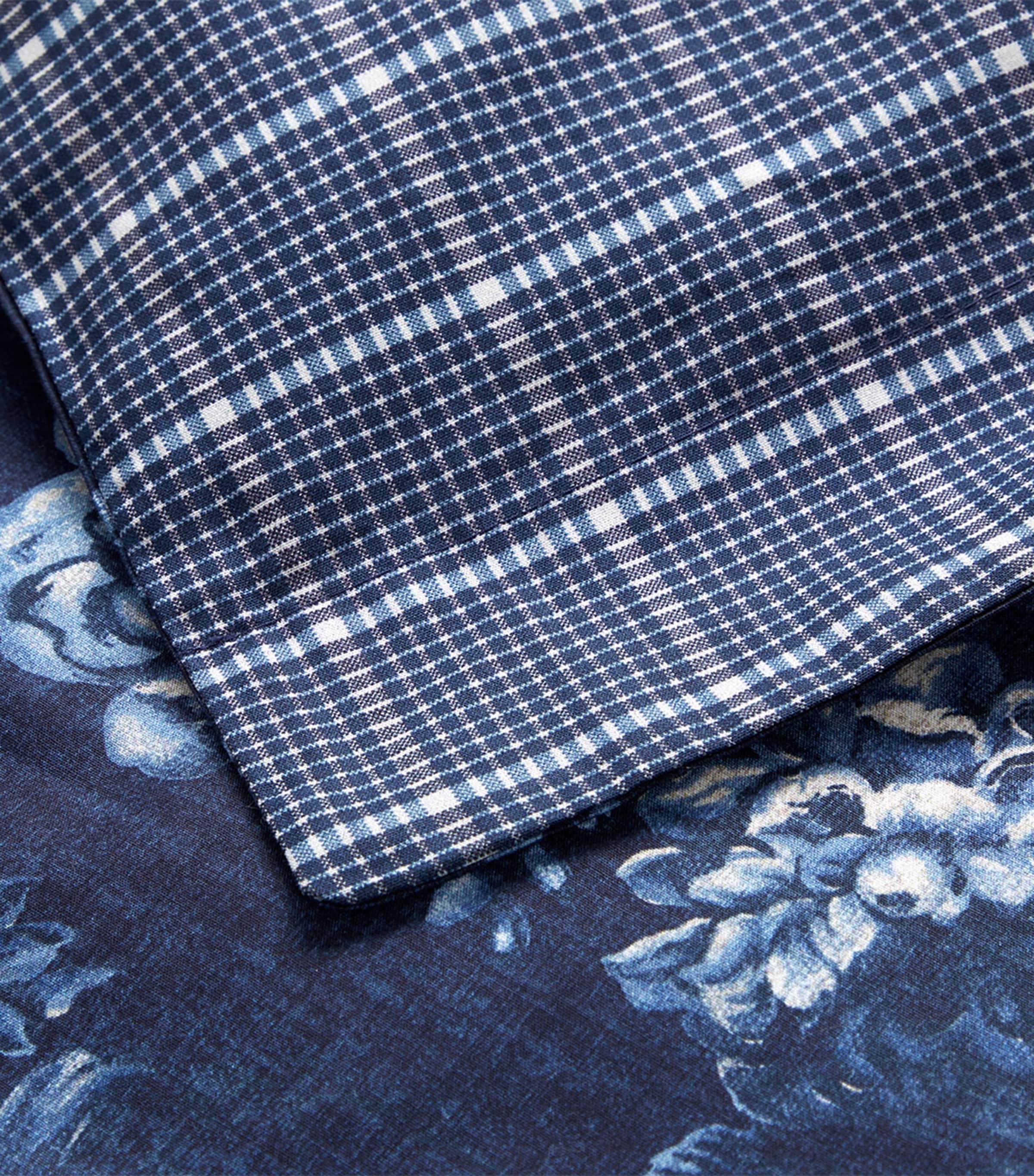 Kathryn Super King Duvet Cover (260cm x 220cm) INDIGO Image 4