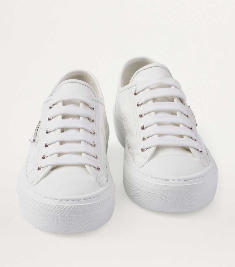 Prada Leather Naplak Sneakers Image 5