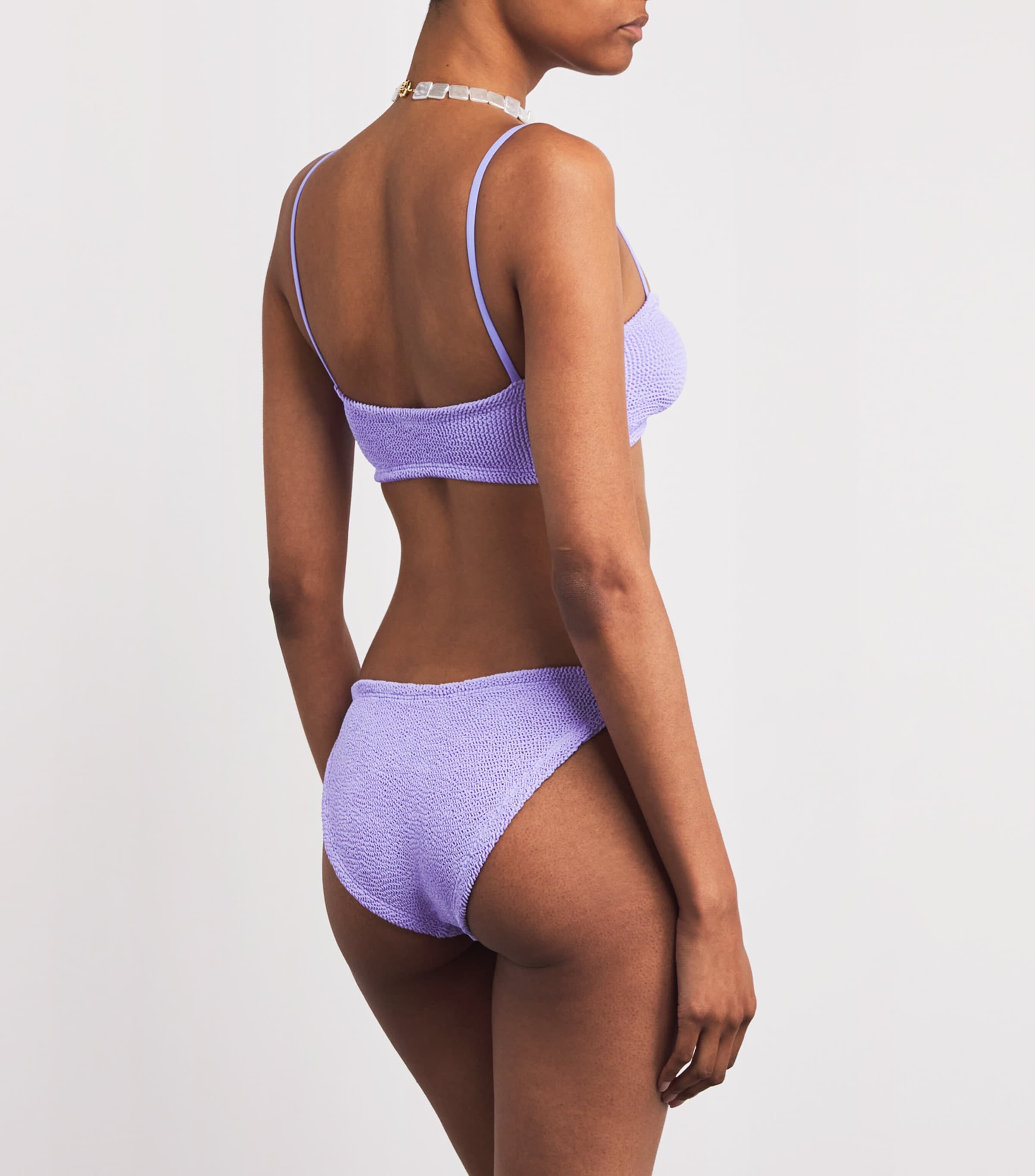 Hunza G Misty Pearl Hoop Bikini | Harrods US