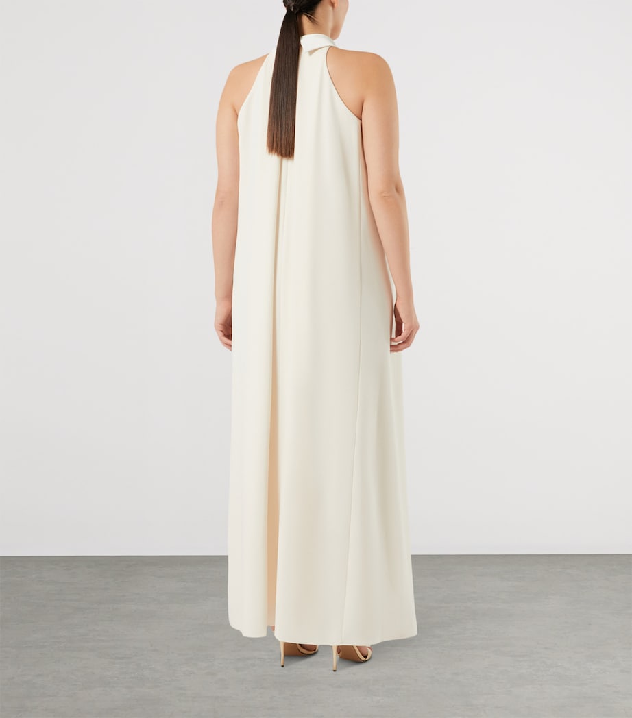 Marina Rinaldi Womens Cold Shoulder Maxi Dress Ivory Image 4