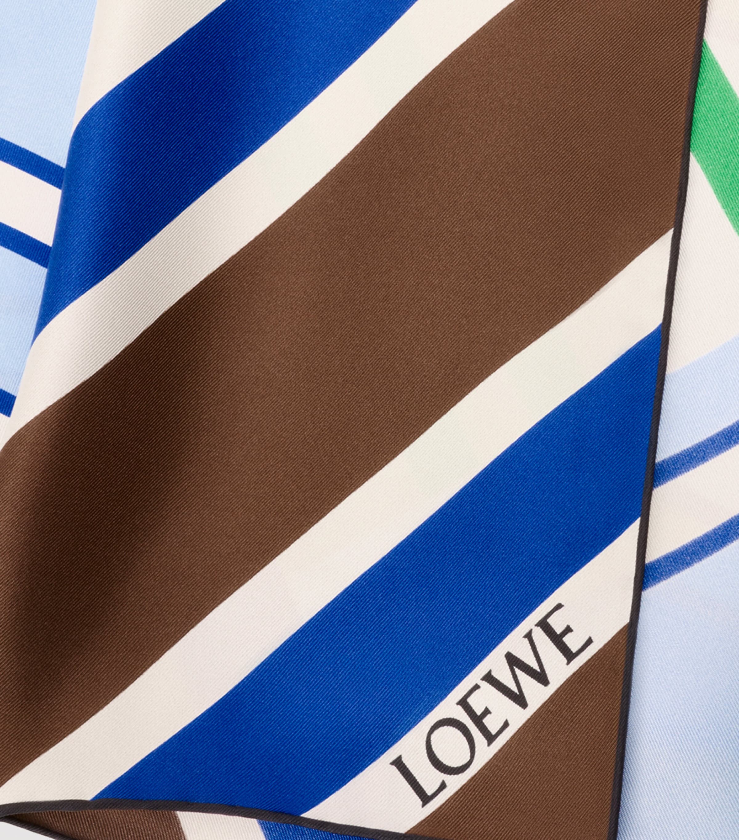 LOEWE Silk Twill Scarf Image 2
