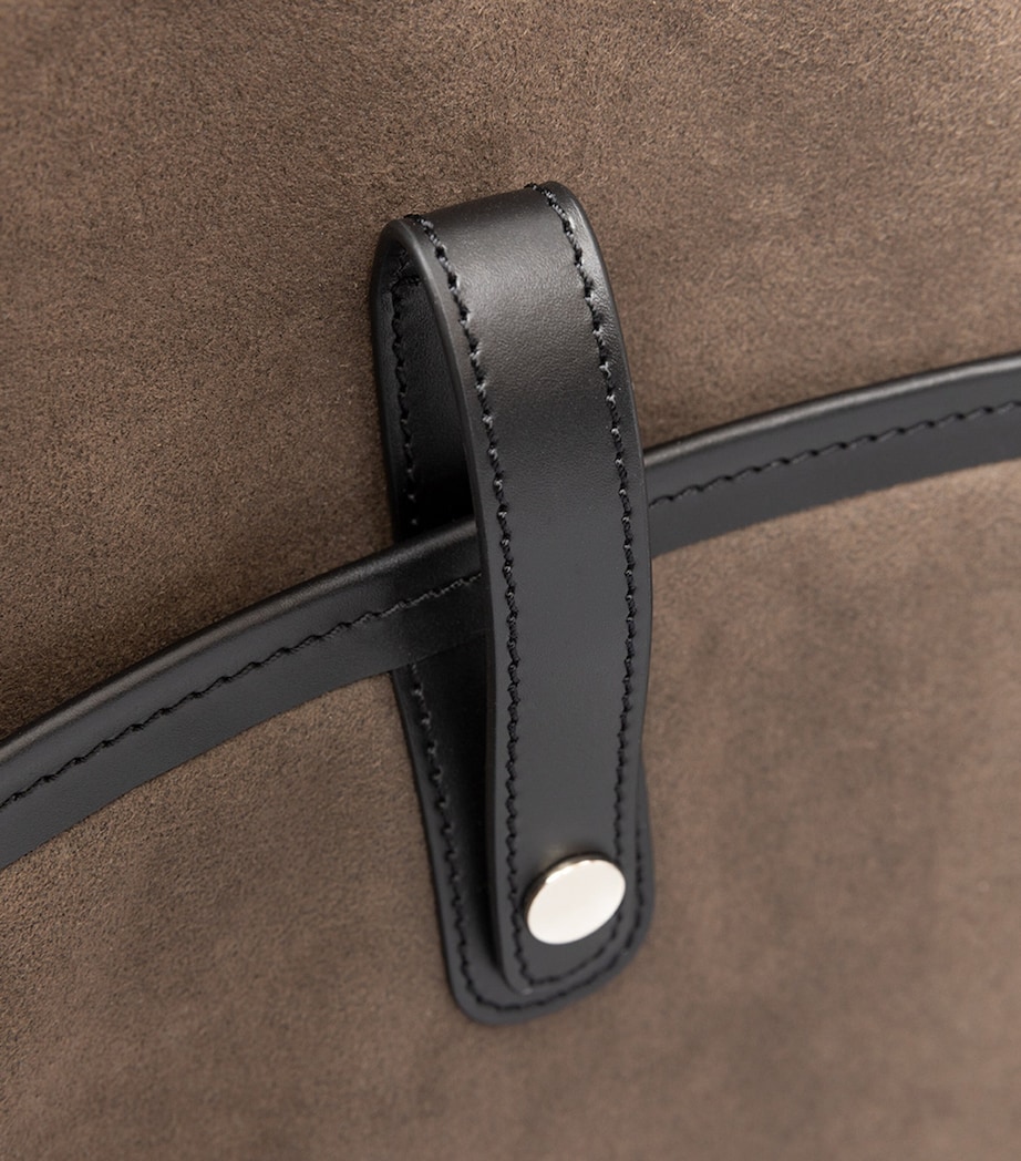 Leather Kensington Briefcase BLACK Image 4