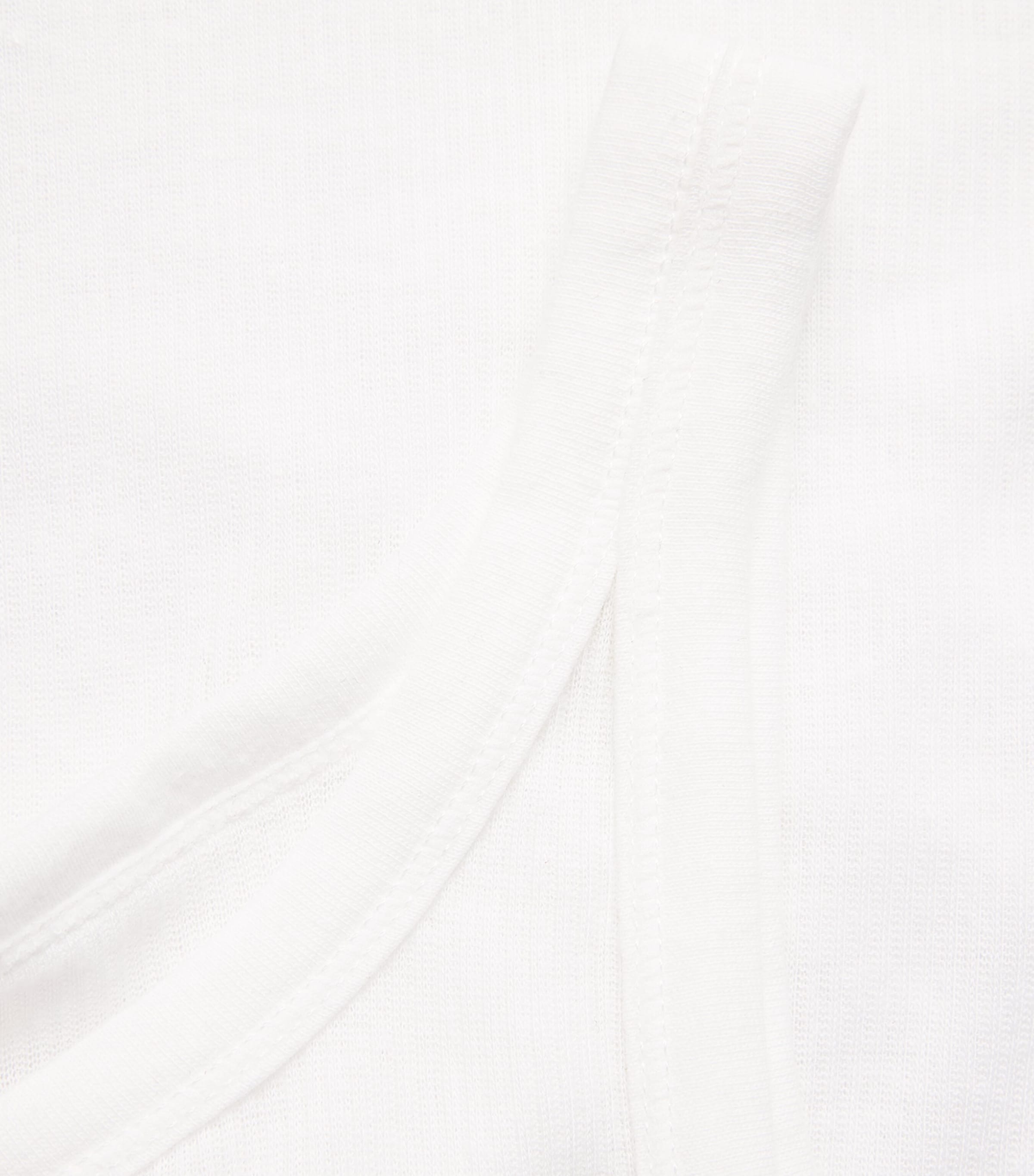 Skims Womens Semi-Sheer Ribbed Tank Top Snow Image 6
