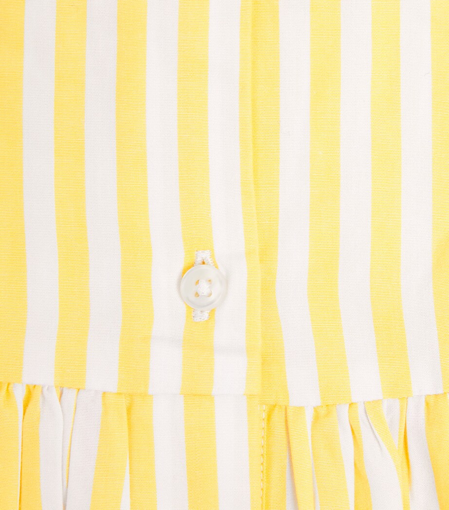 Cotton Poplin Stripe Shirt Dress (3-24 Months) MULTI Image 3