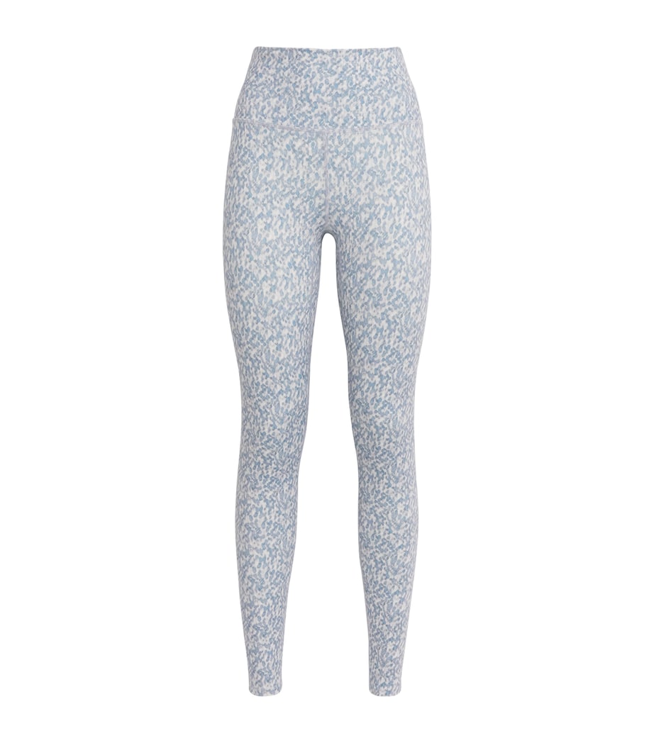 Varley Womens FreeSoft High-Rise Sports Leggings Ocean Flicker Image 1